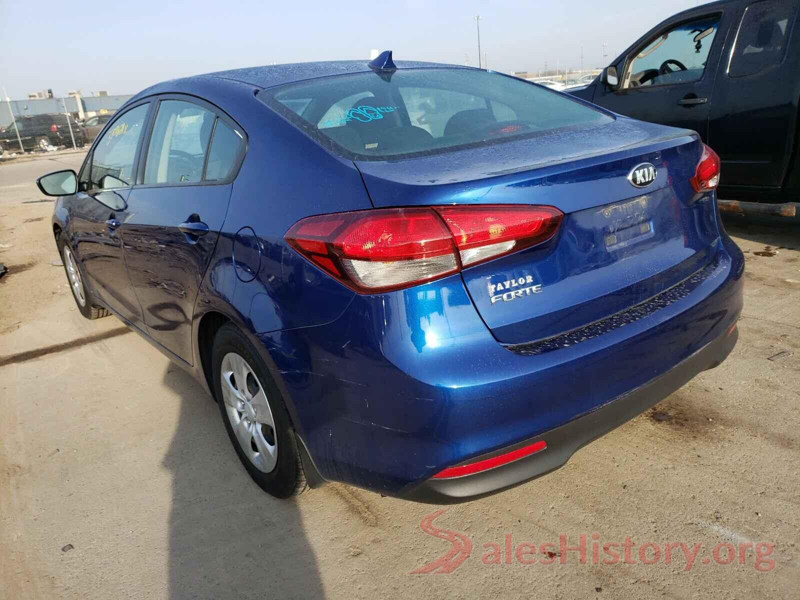 3KPFK4A71JE207447 2018 KIA FORTE