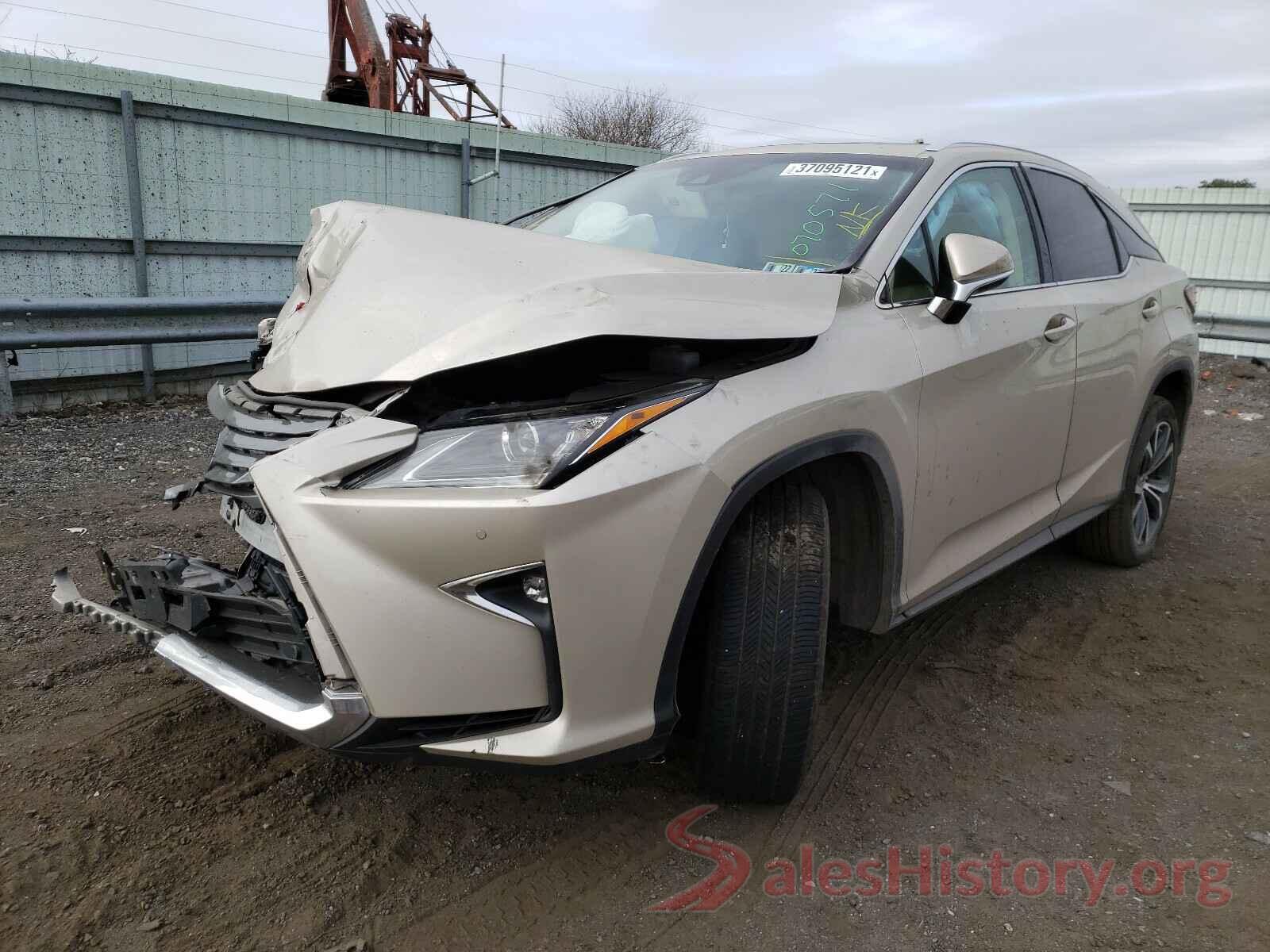 2T2BZMCA7HC070571 2017 LEXUS RX350