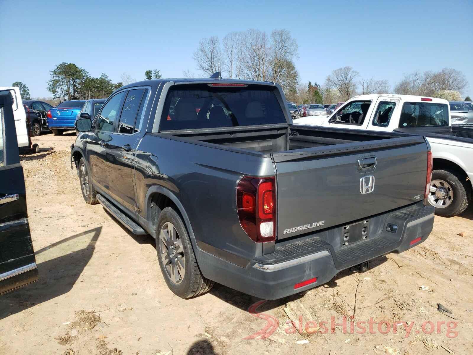 5FPYK2F62HB007606 2017 HONDA RIDGELINE