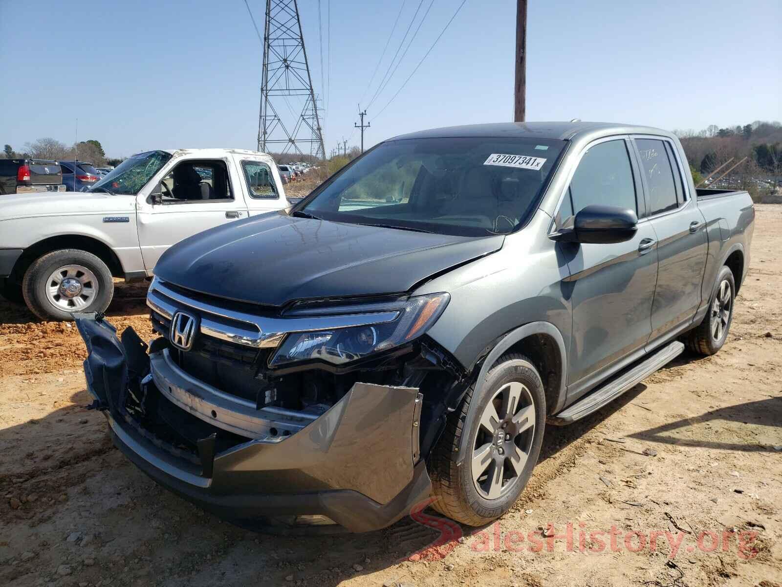 5FPYK2F62HB007606 2017 HONDA RIDGELINE