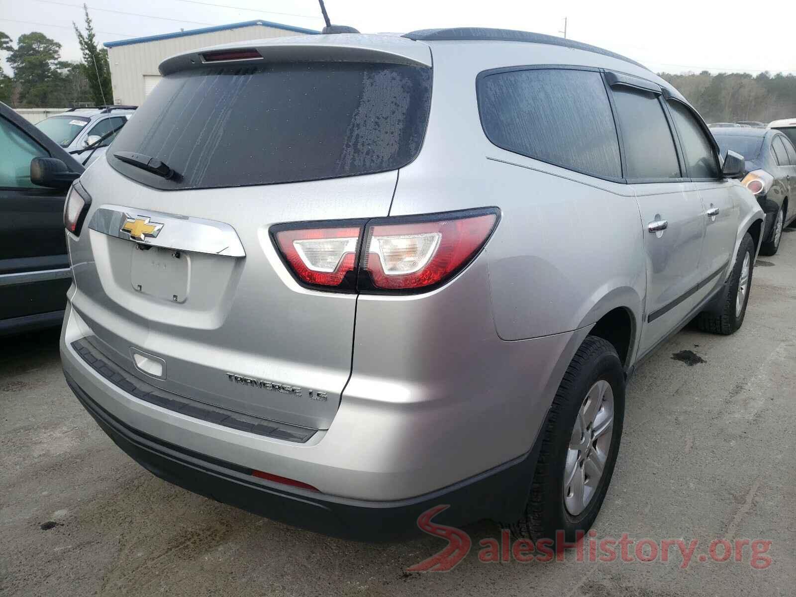 1GNKRFED8GJ279206 2016 CHEVROLET TRAVERSE