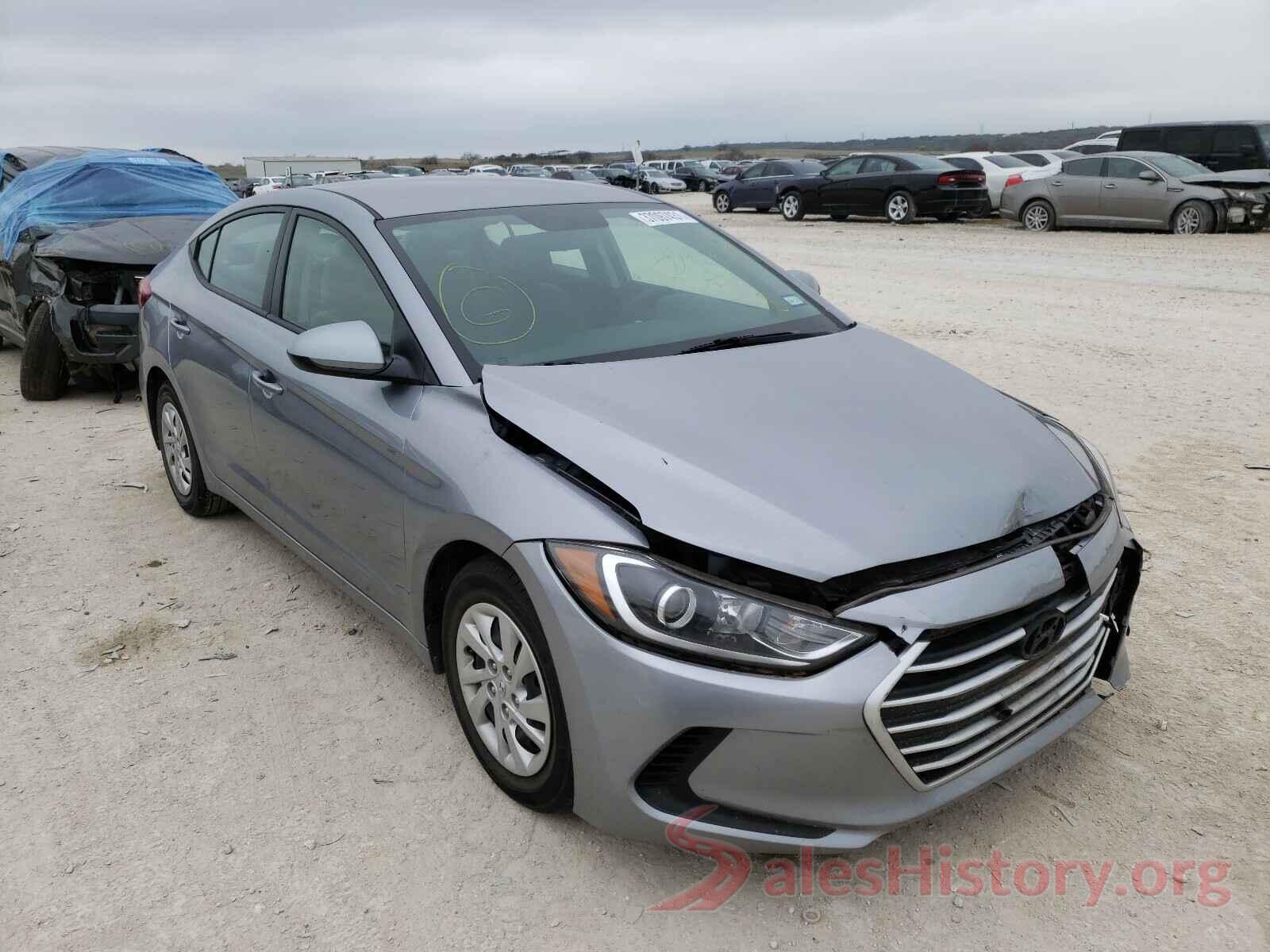 5NPD74LF4HH211219 2017 HYUNDAI ELANTRA