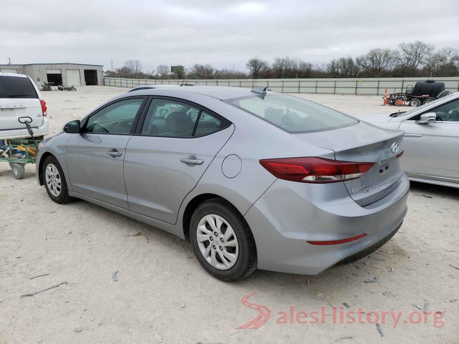 5NPD74LF4HH211219 2017 HYUNDAI ELANTRA