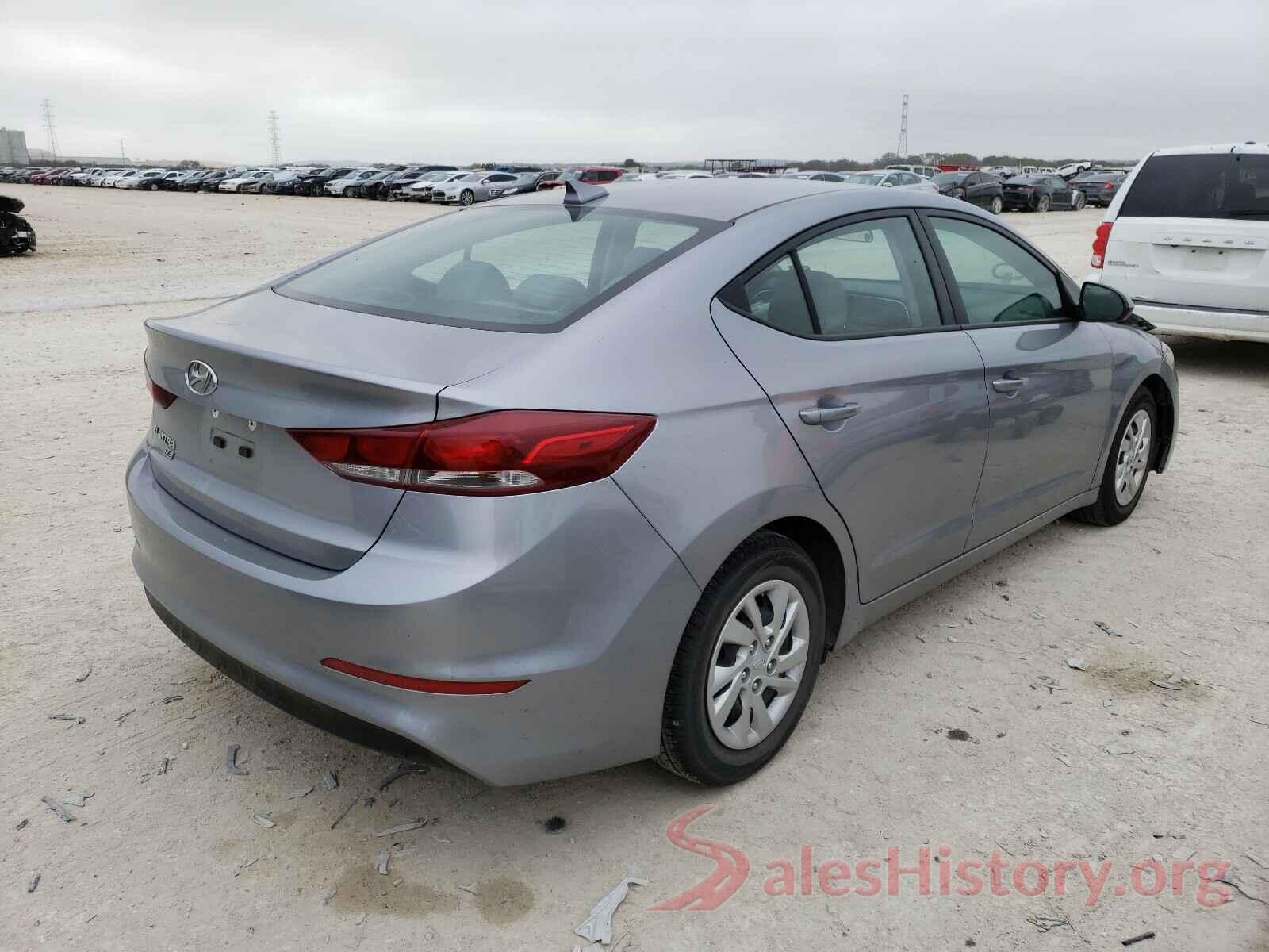 5NPD74LF4HH211219 2017 HYUNDAI ELANTRA