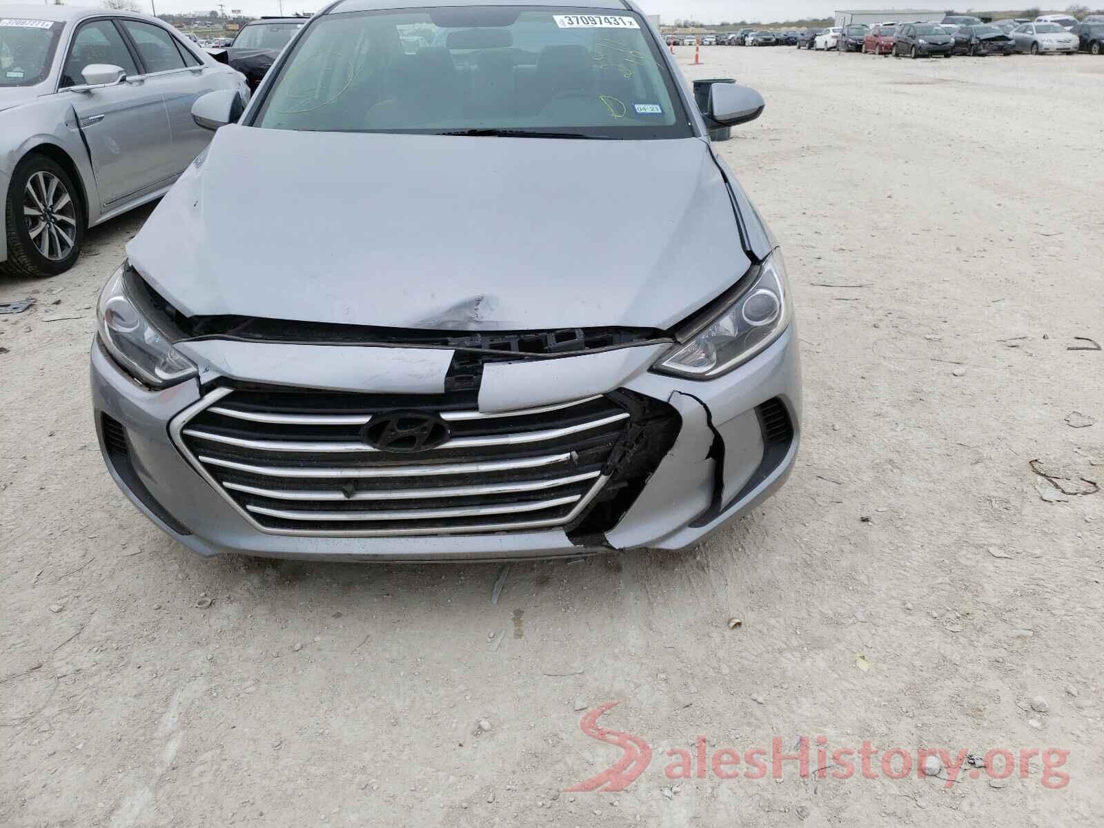 5NPD74LF4HH211219 2017 HYUNDAI ELANTRA