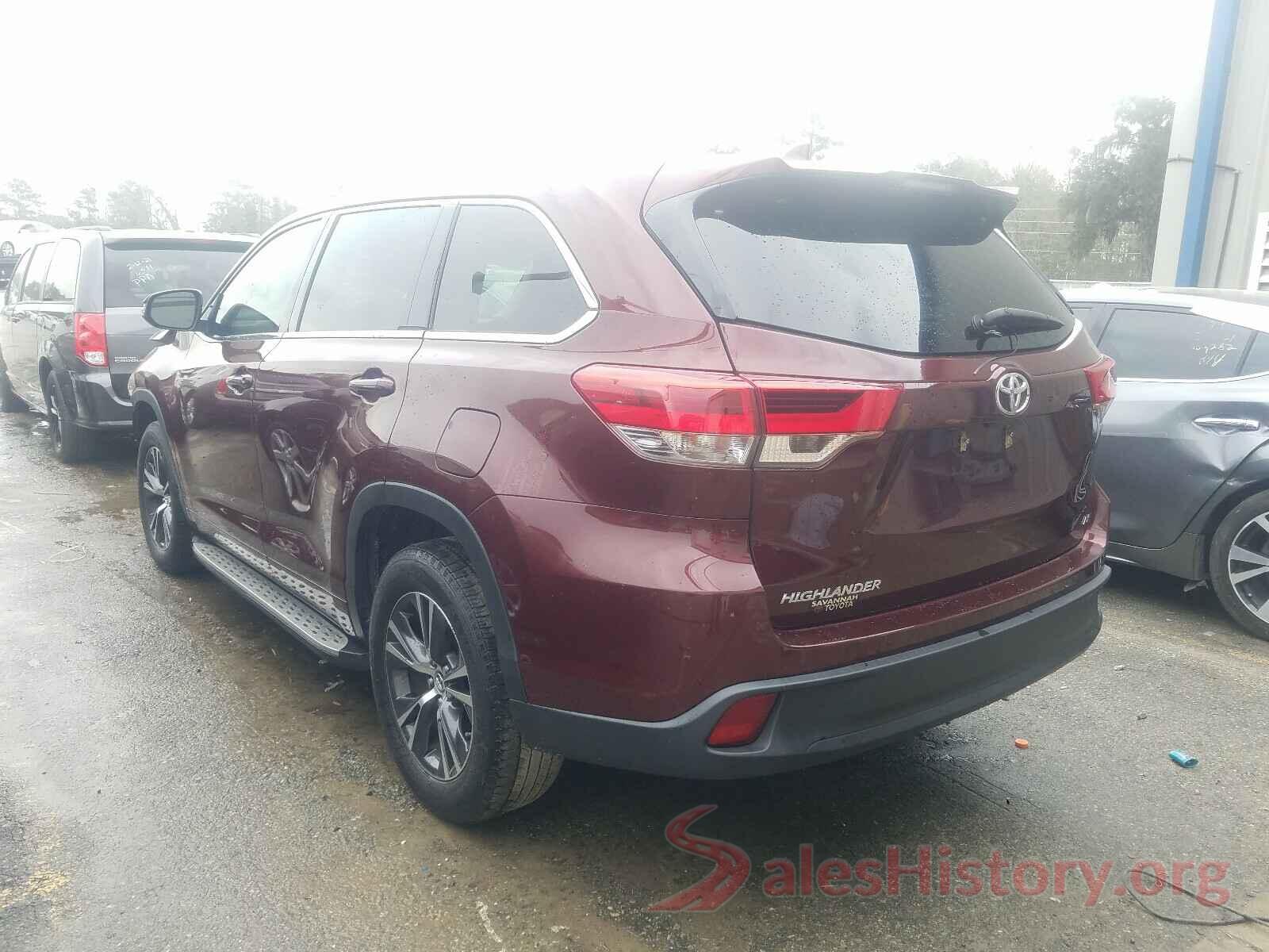 5TDZZRFH9JS277663 2018 TOYOTA HIGHLANDER