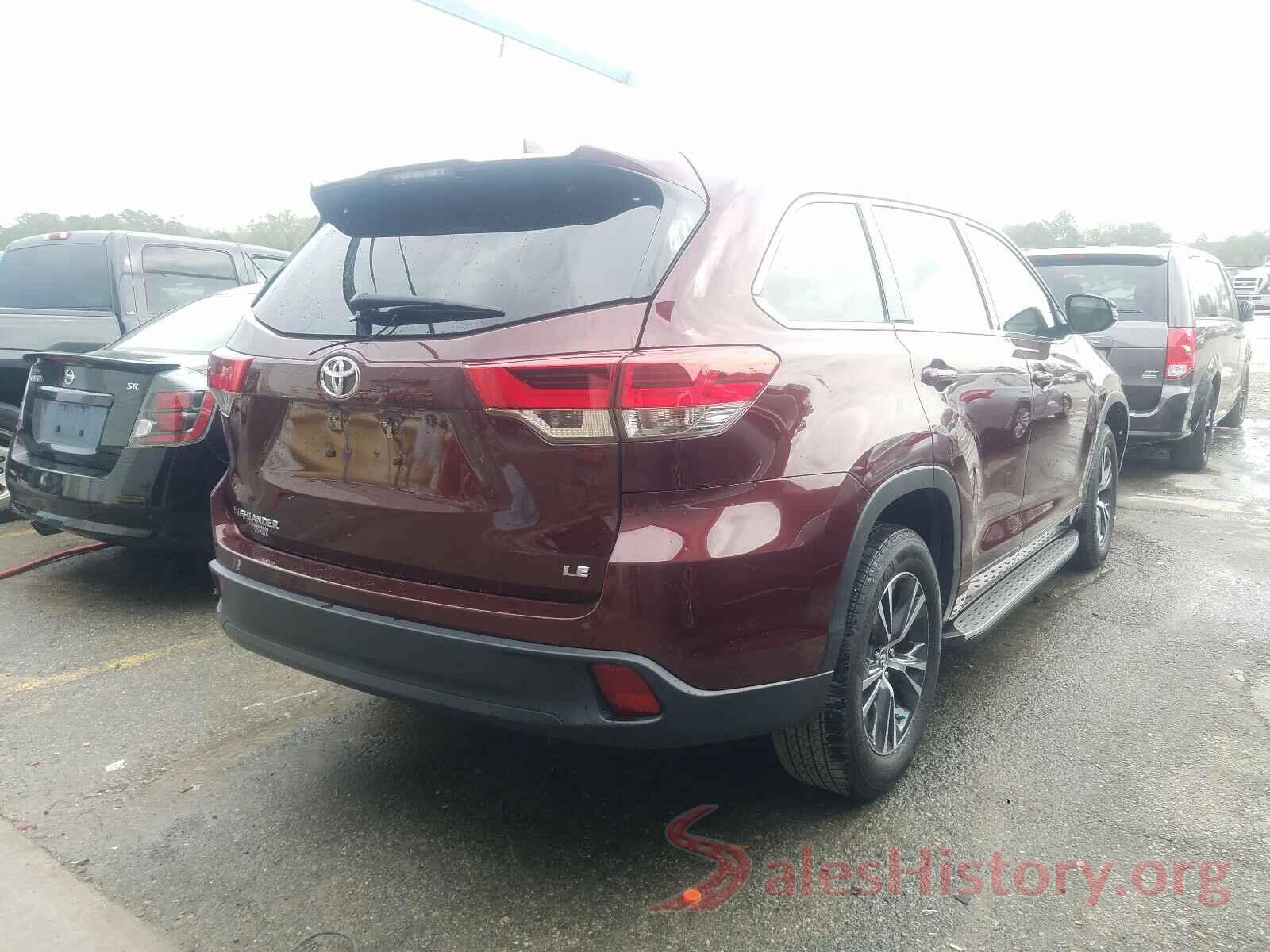 5TDZZRFH9JS277663 2018 TOYOTA HIGHLANDER