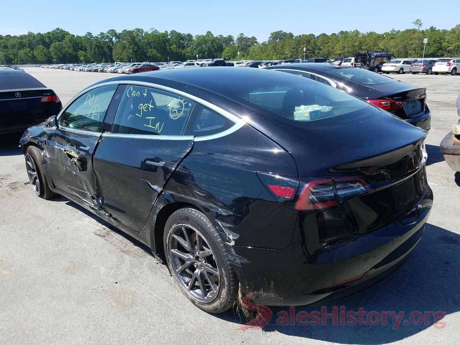 5YJ3E1EA9JF123045 2018 TESLA MODEL 3