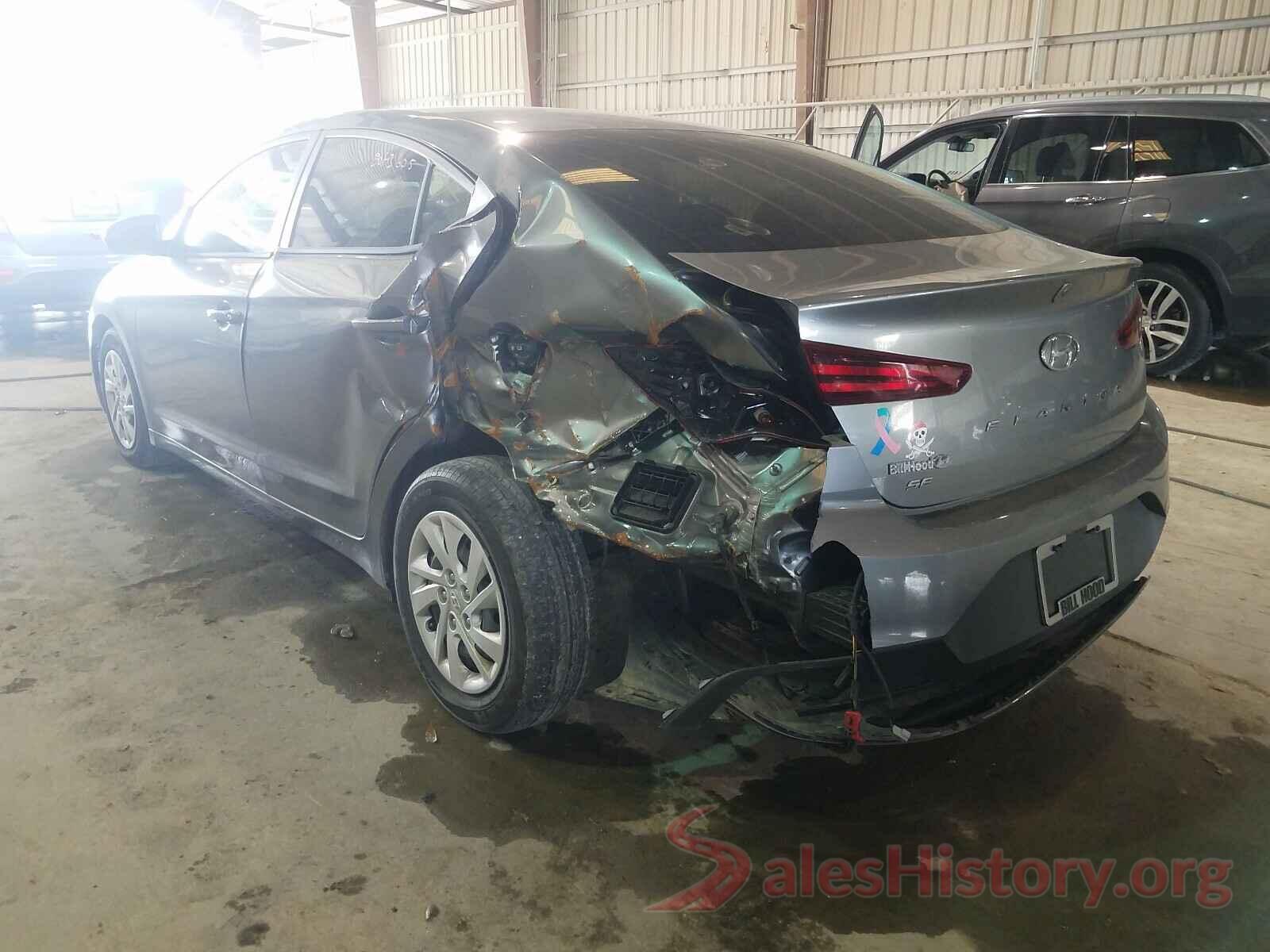 5NPD74LF8KH452224 2019 HYUNDAI ELANTRA