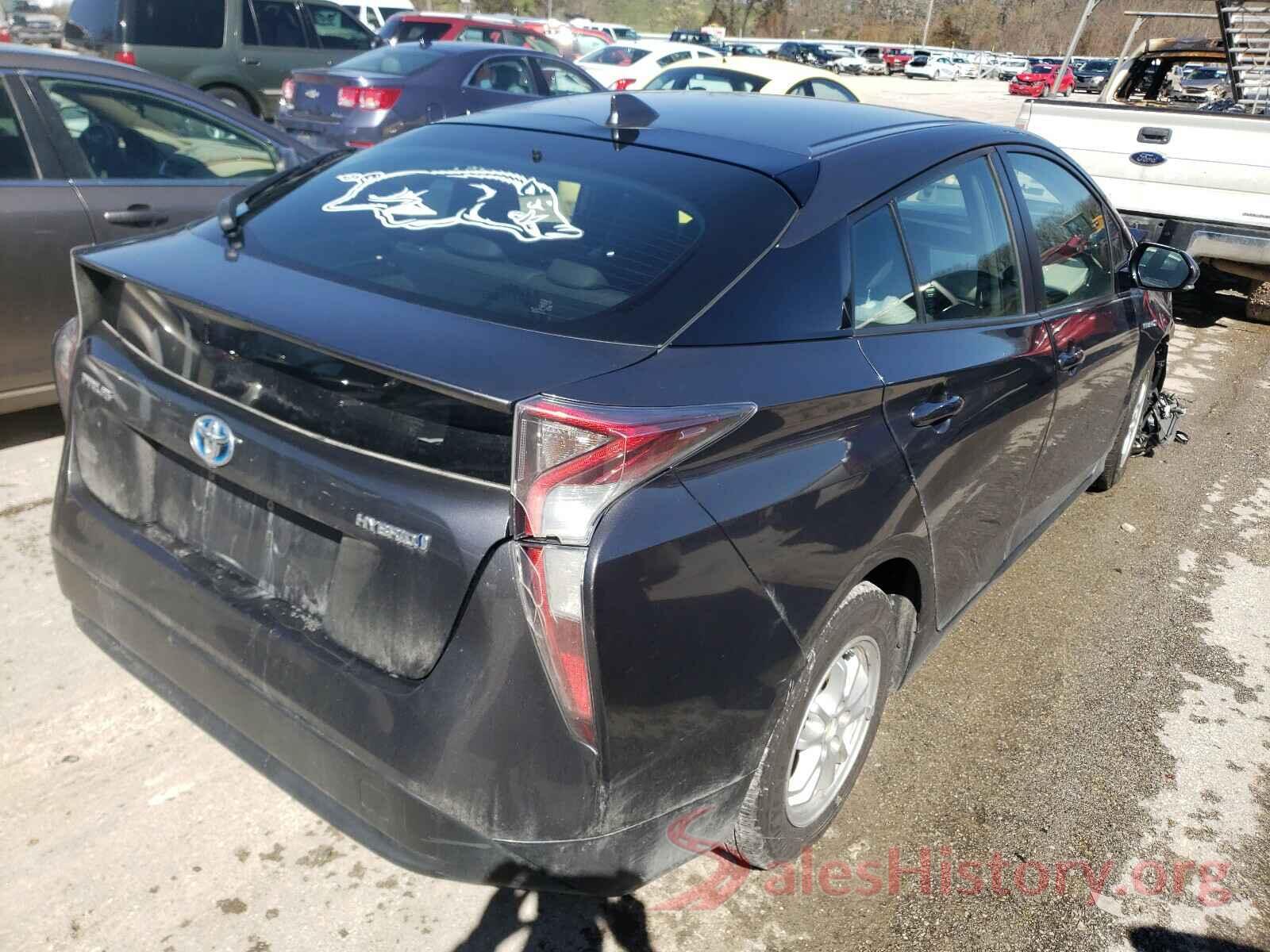 JTDKARFU0G3513617 2016 TOYOTA PRIUS