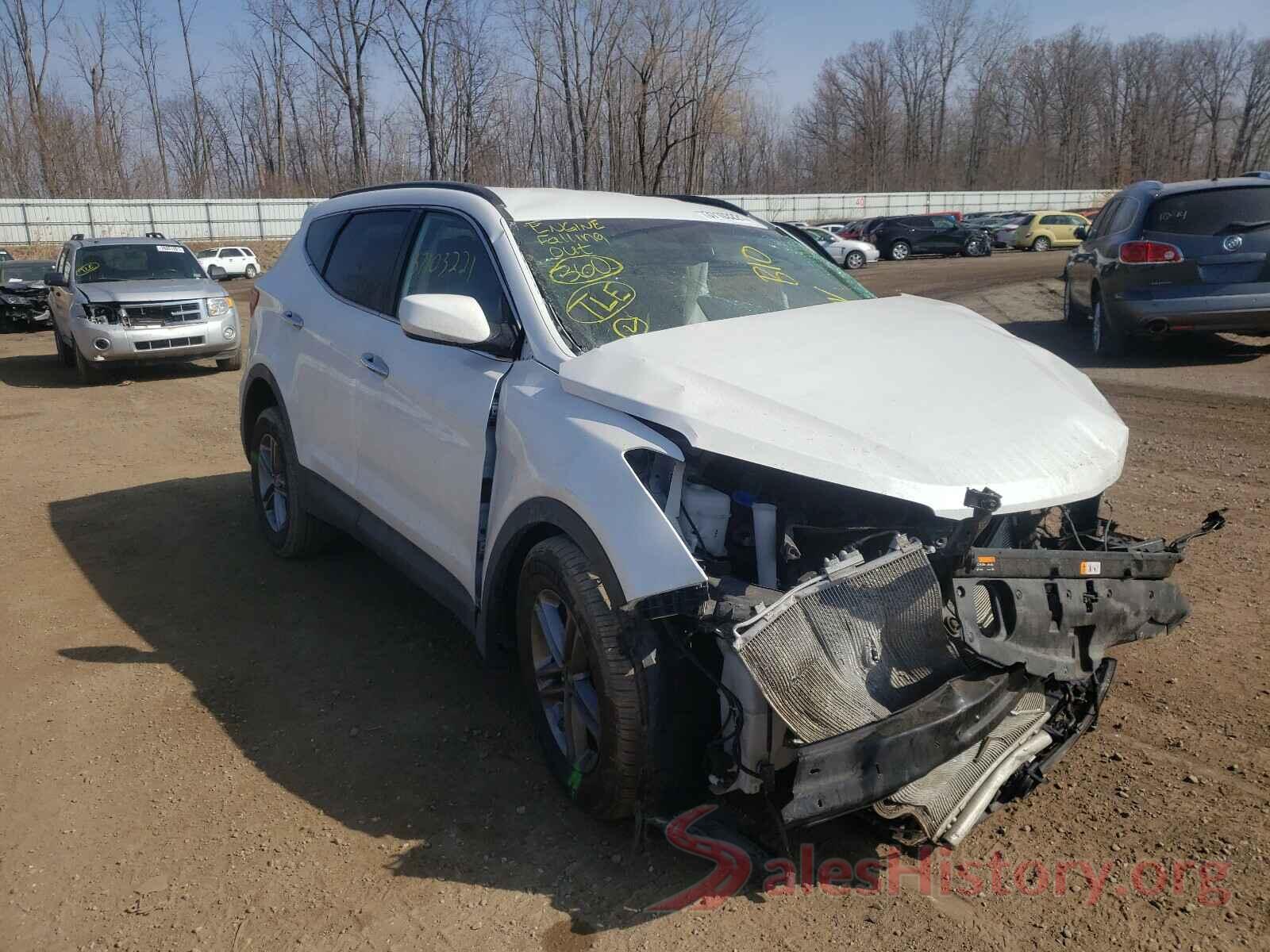 5XYZUDLB4HG427106 2017 HYUNDAI SANTA FE