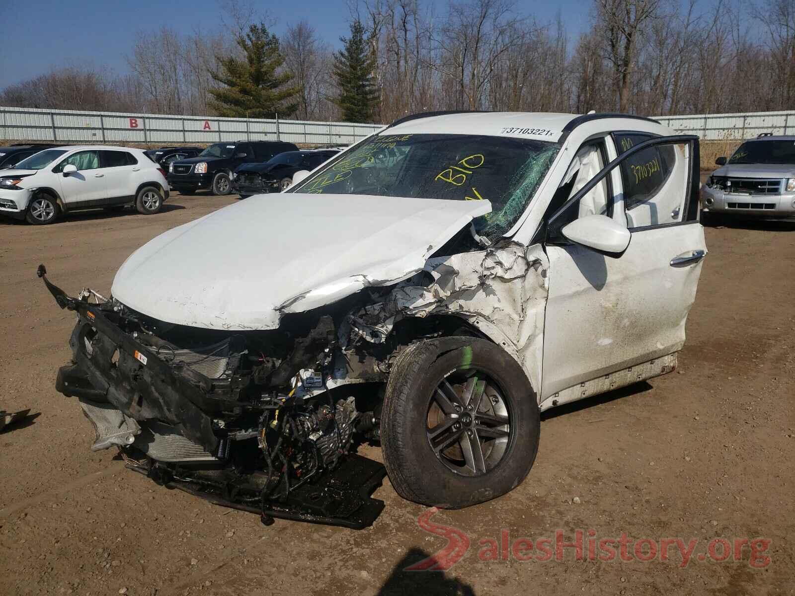 5XYZUDLB4HG427106 2017 HYUNDAI SANTA FE