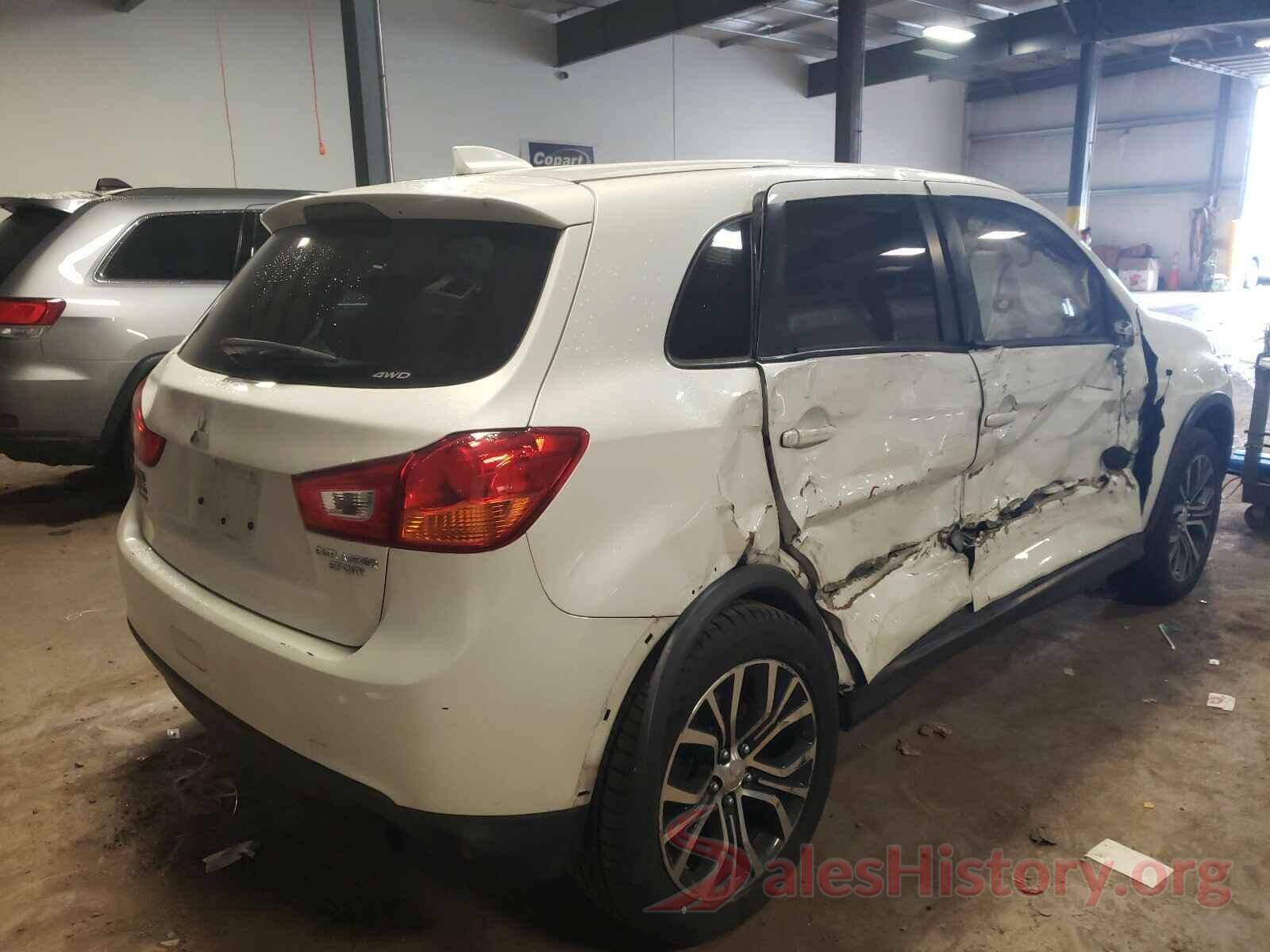 JA4AR3AU9HZ058445 2017 MITSUBISHI OUTLANDER