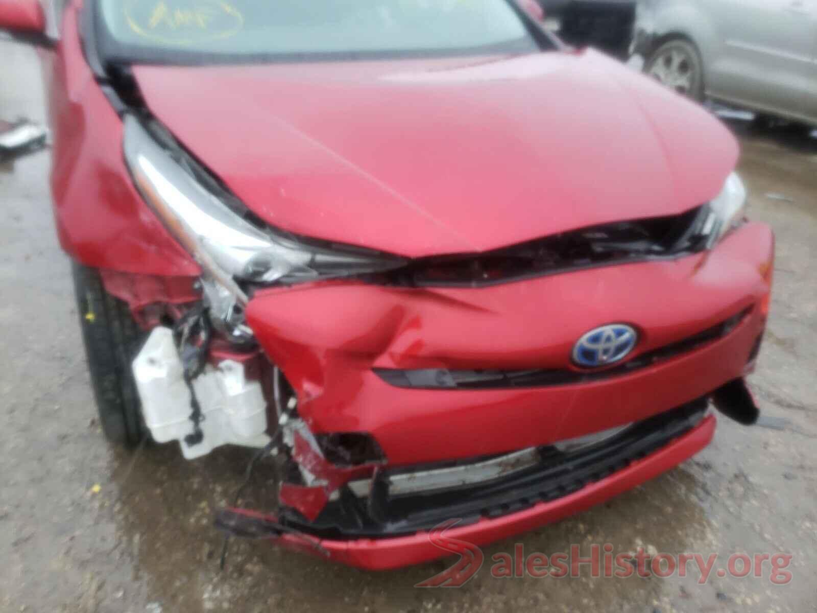 JTDKARFU2J3063573 2018 TOYOTA PRIUS