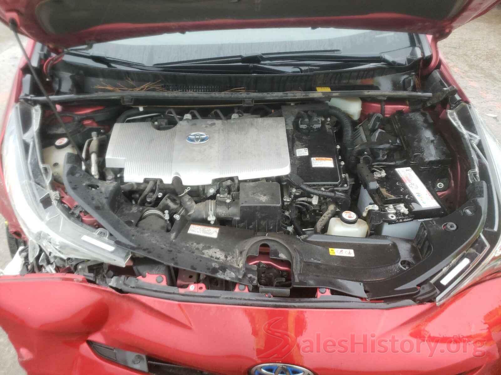 JTDKARFU2J3063573 2018 TOYOTA PRIUS