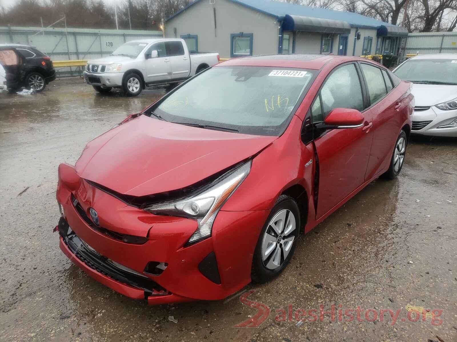 JTDKARFU2J3063573 2018 TOYOTA PRIUS