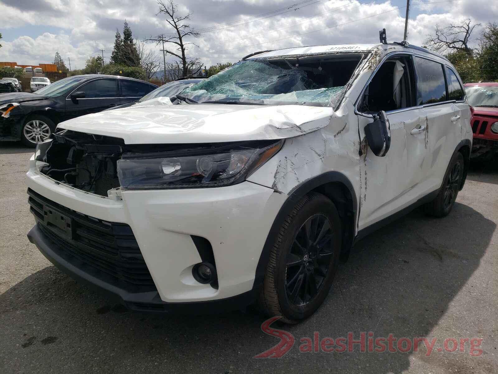 5TDJZRFH4KS619292 2019 TOYOTA HIGHLANDER