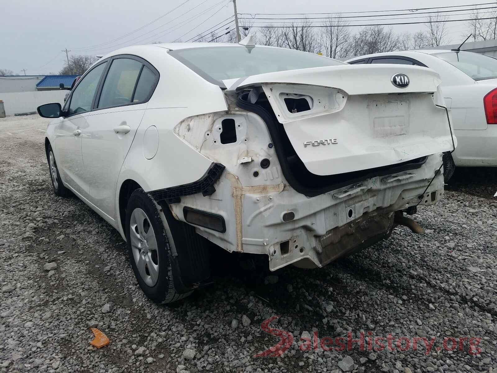 3KPFK4A78HE150190 2017 KIA FORTE