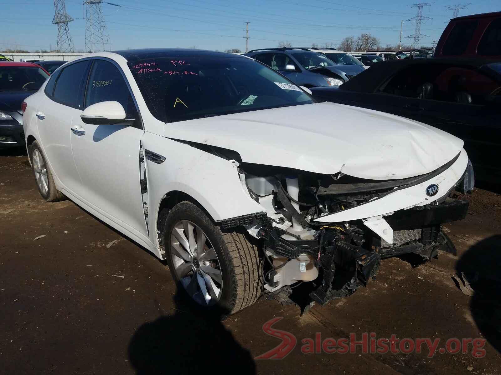 5XXGU4L35GG092599 2016 KIA OPTIMA