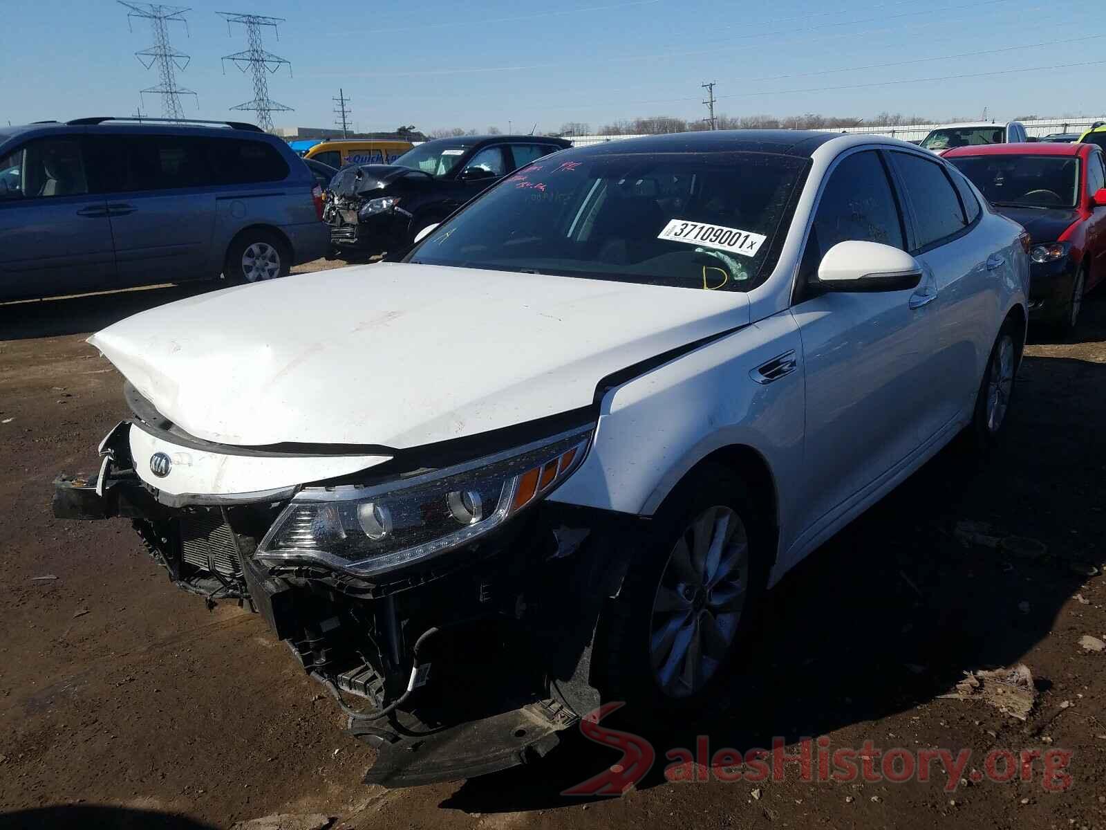 5XXGU4L35GG092599 2016 KIA OPTIMA