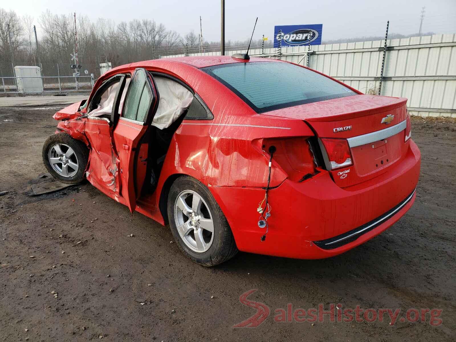 1G1PE5SBXG7185762 2016 CHEVROLET CRUZE