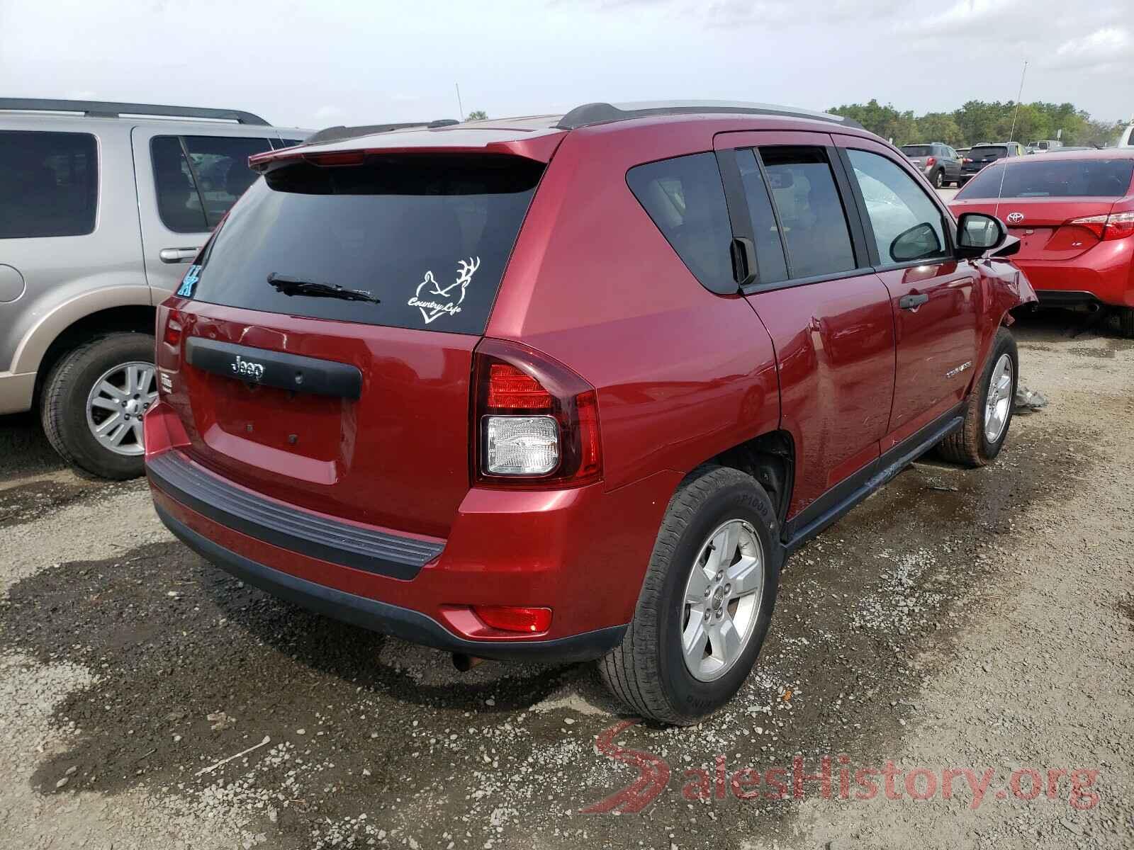 1C4NJCBA8GD642592 2016 JEEP COMPASS