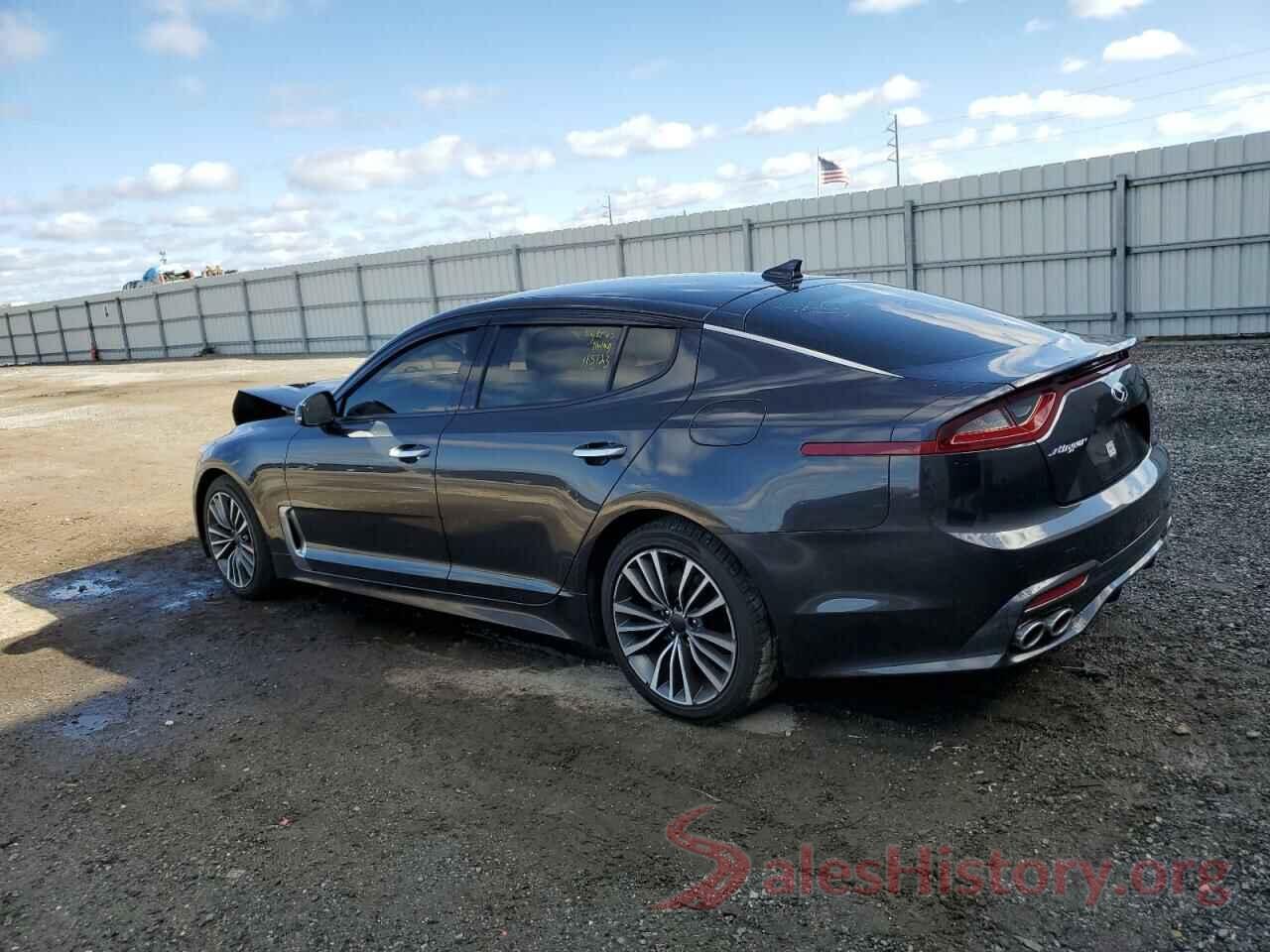 KNAE15LA1K6048611 2019 KIA STINGER