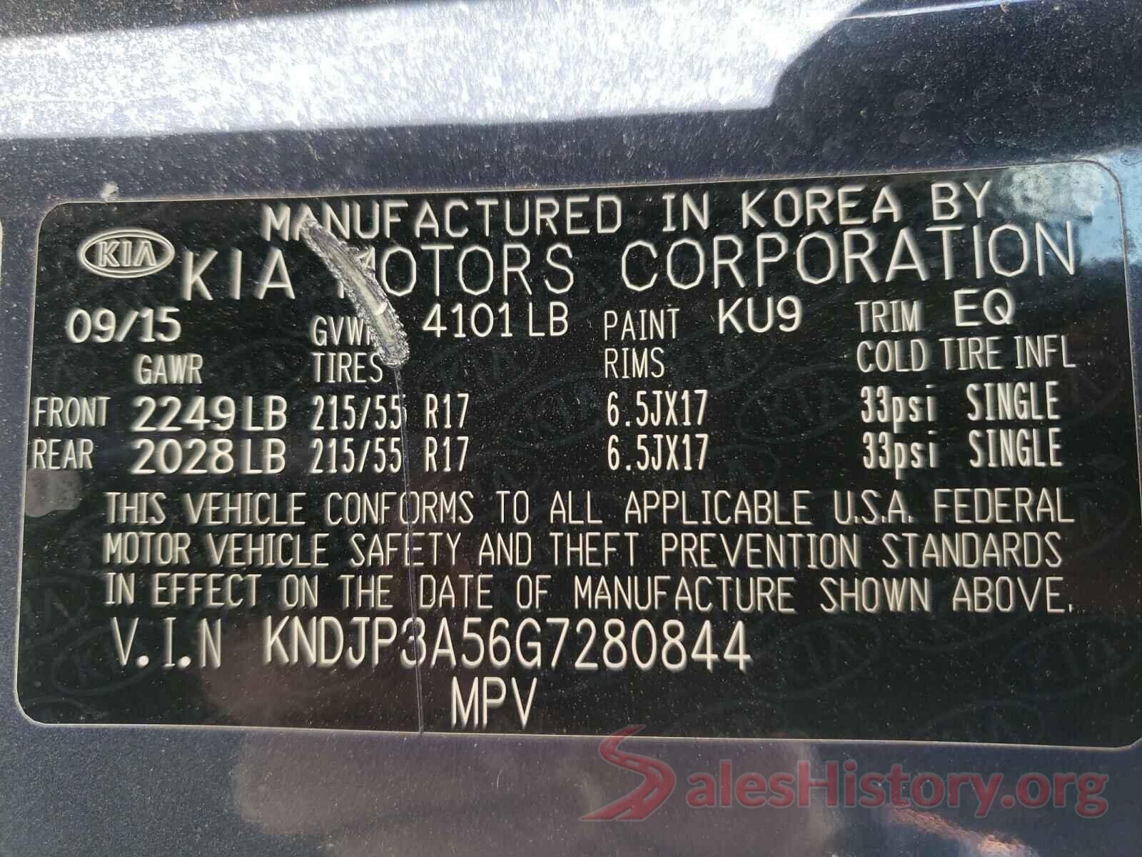 KNDJP3A56G7280844 2016 KIA SOUL