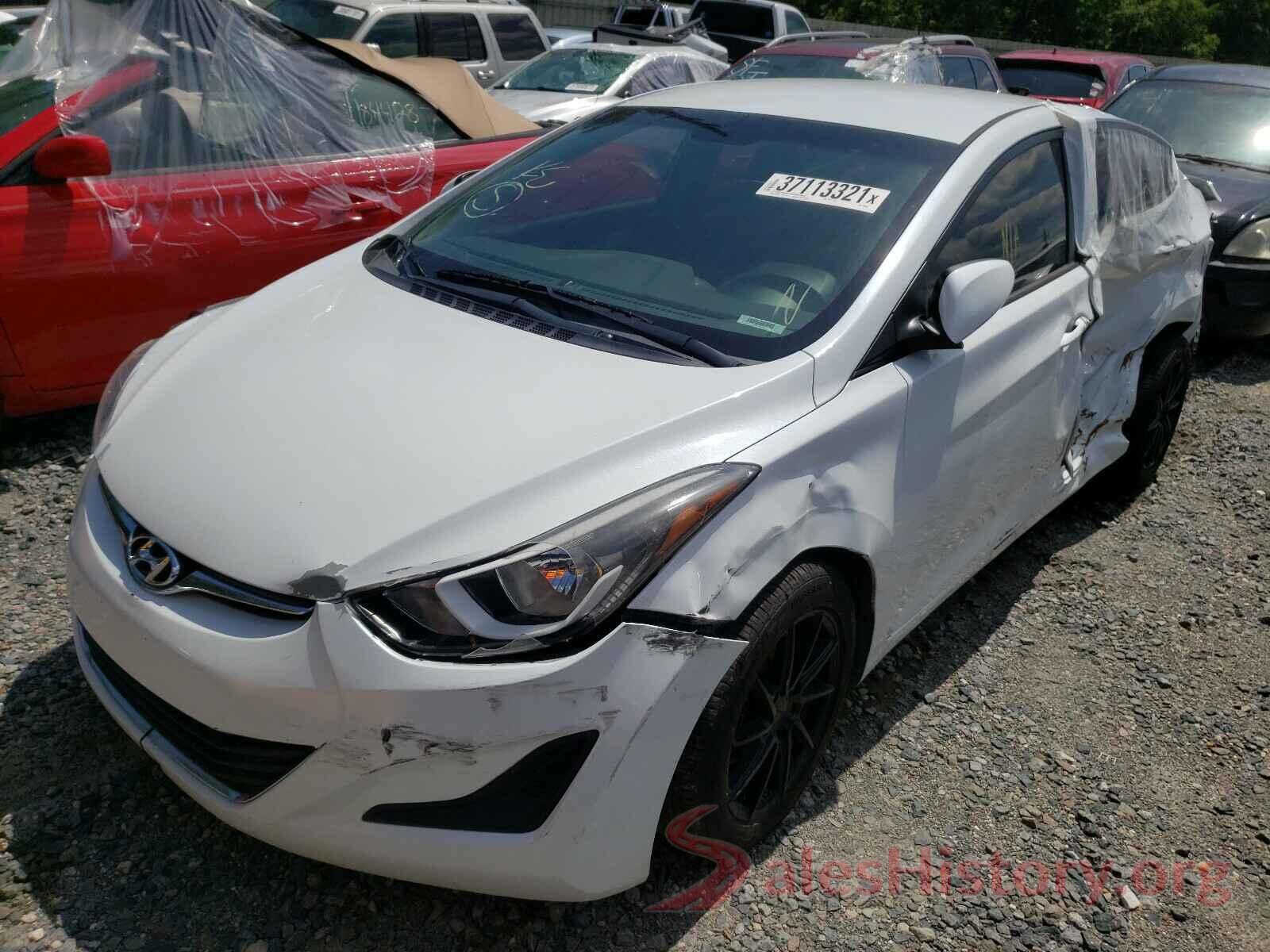 5NPDH4AE4GH786149 2016 HYUNDAI ELANTRA