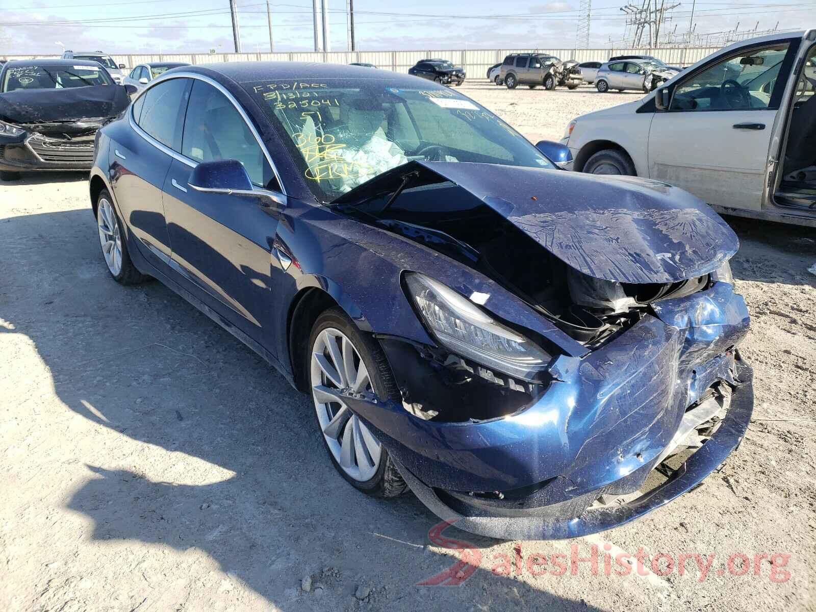 5YJ3E1EA6KF324502 2019 TESLA MODEL 3