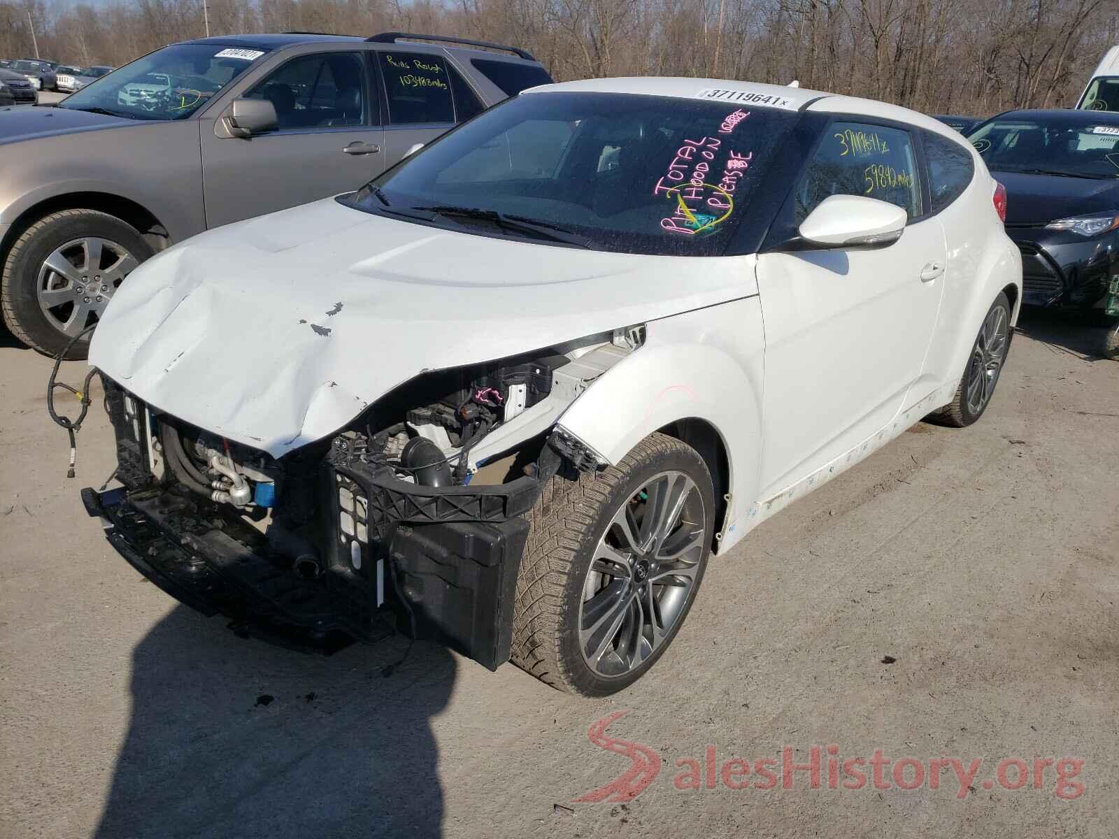 KMHTC6AE4GU291845 2016 HYUNDAI VELOSTER