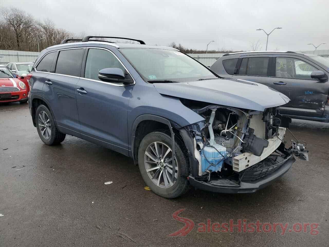 5TDJZRFH5JS857182 2018 TOYOTA HIGHLANDER