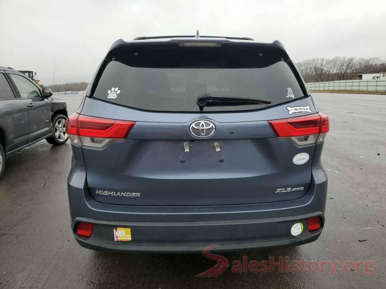 5TDJZRFH5JS857182 2018 TOYOTA HIGHLANDER