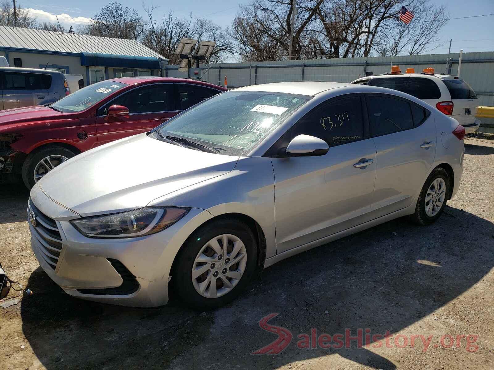 5NPD74LF3HH208358 2017 HYUNDAI ELANTRA