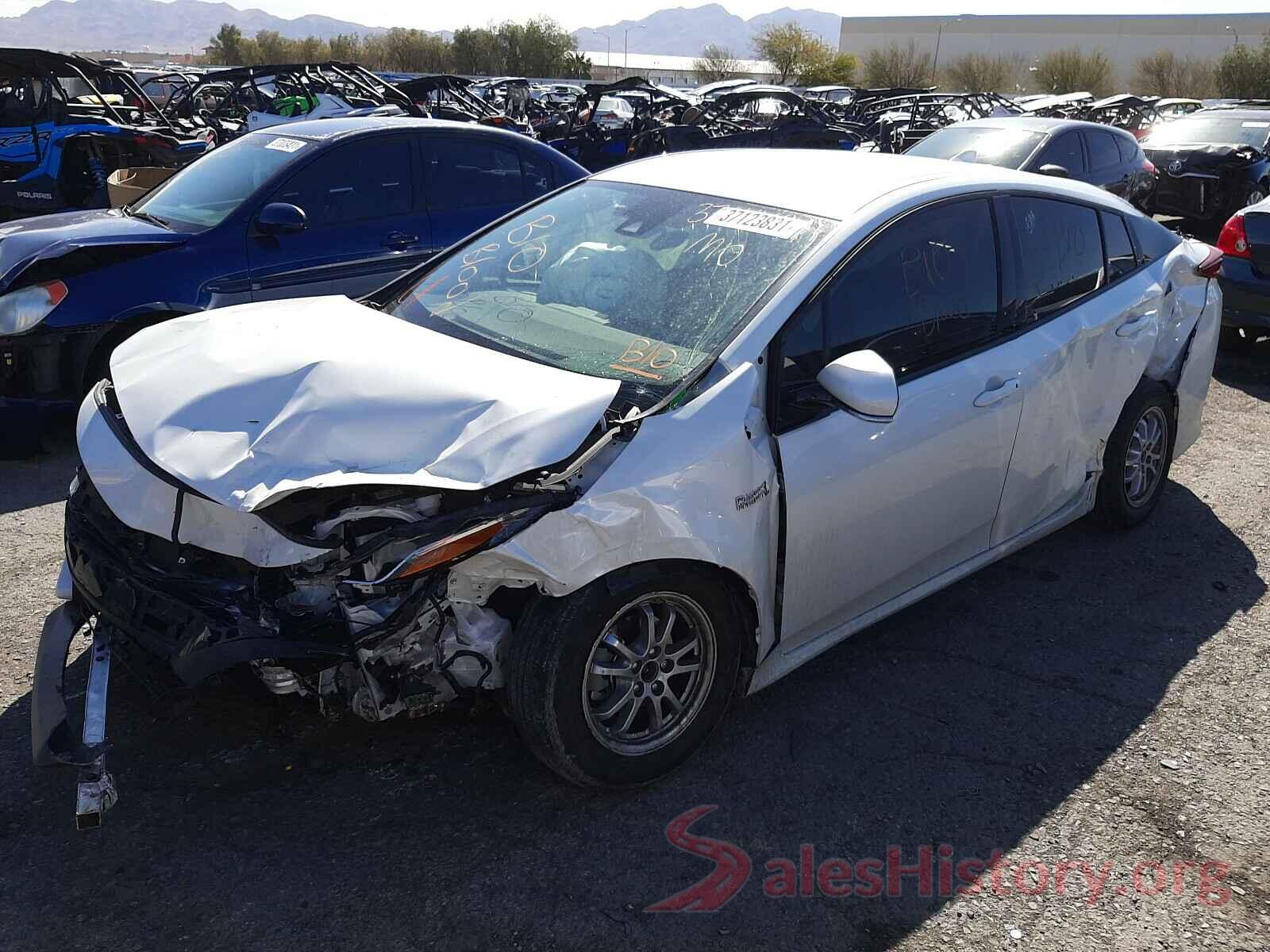 JTDKARFP9K3117012 2019 TOYOTA PRIUS