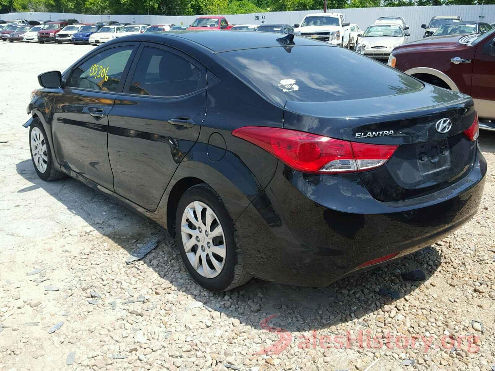 5NPDH4AE2CH101995 2012 HYUNDAI ELANTRA