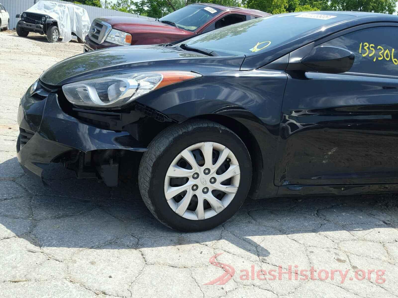 5NPDH4AE2CH101995 2012 HYUNDAI ELANTRA