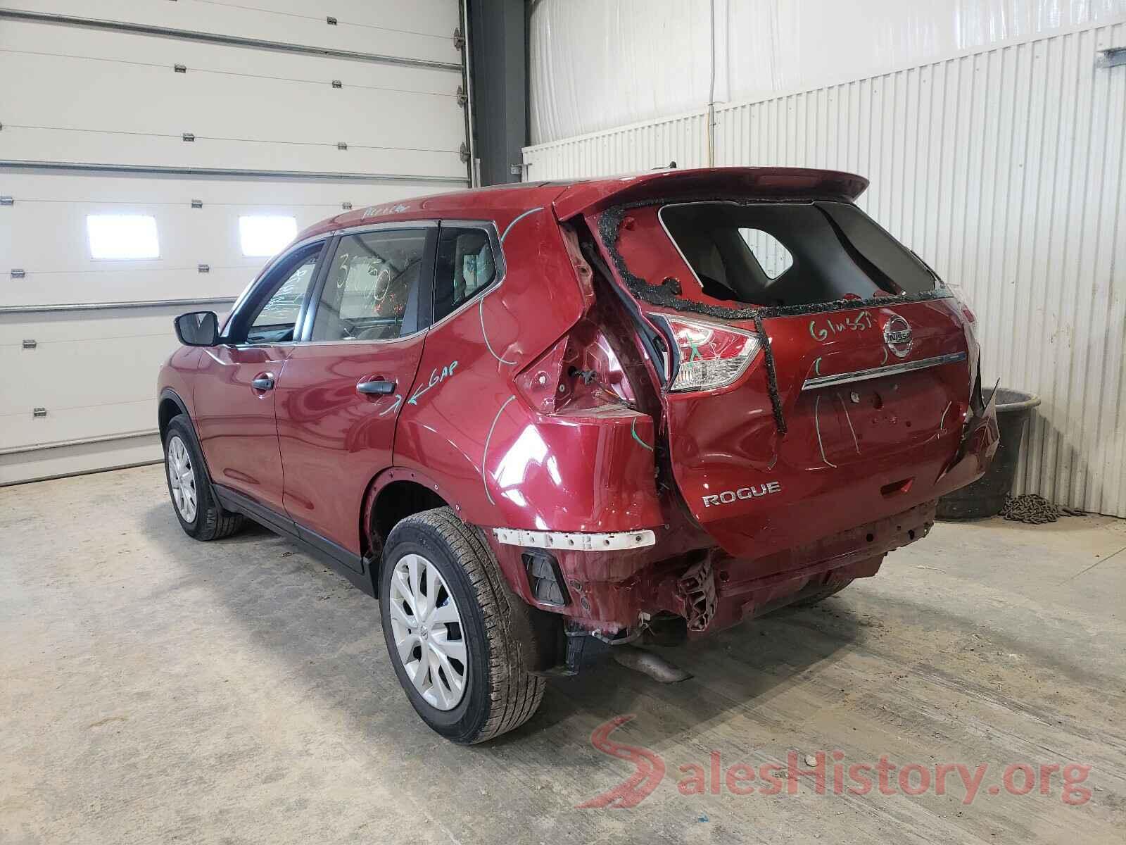 KNMAT2MV0GP705279 2016 NISSAN ROGUE