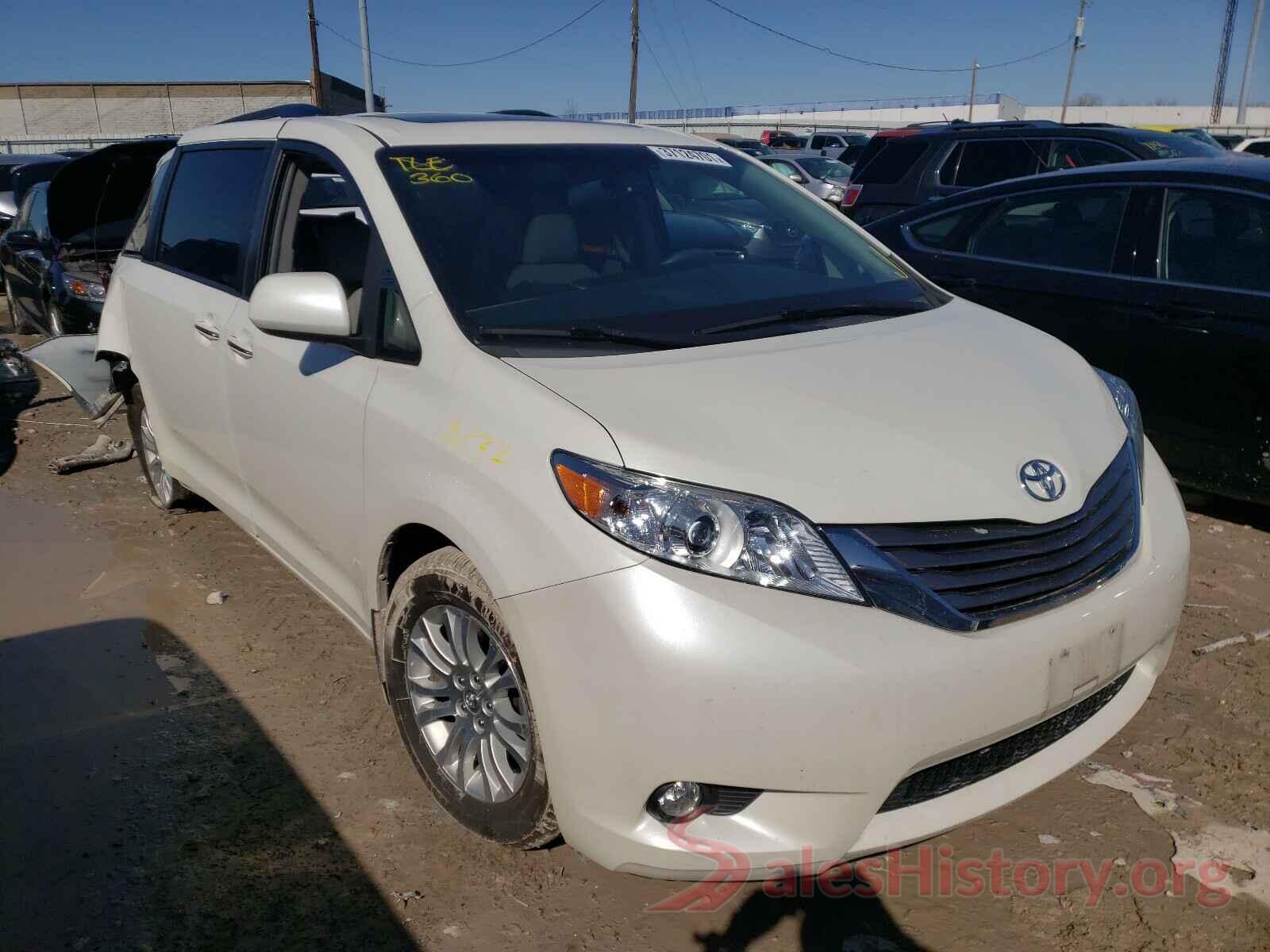 5TDYZ3DC8HS871462 2017 TOYOTA SIENNA