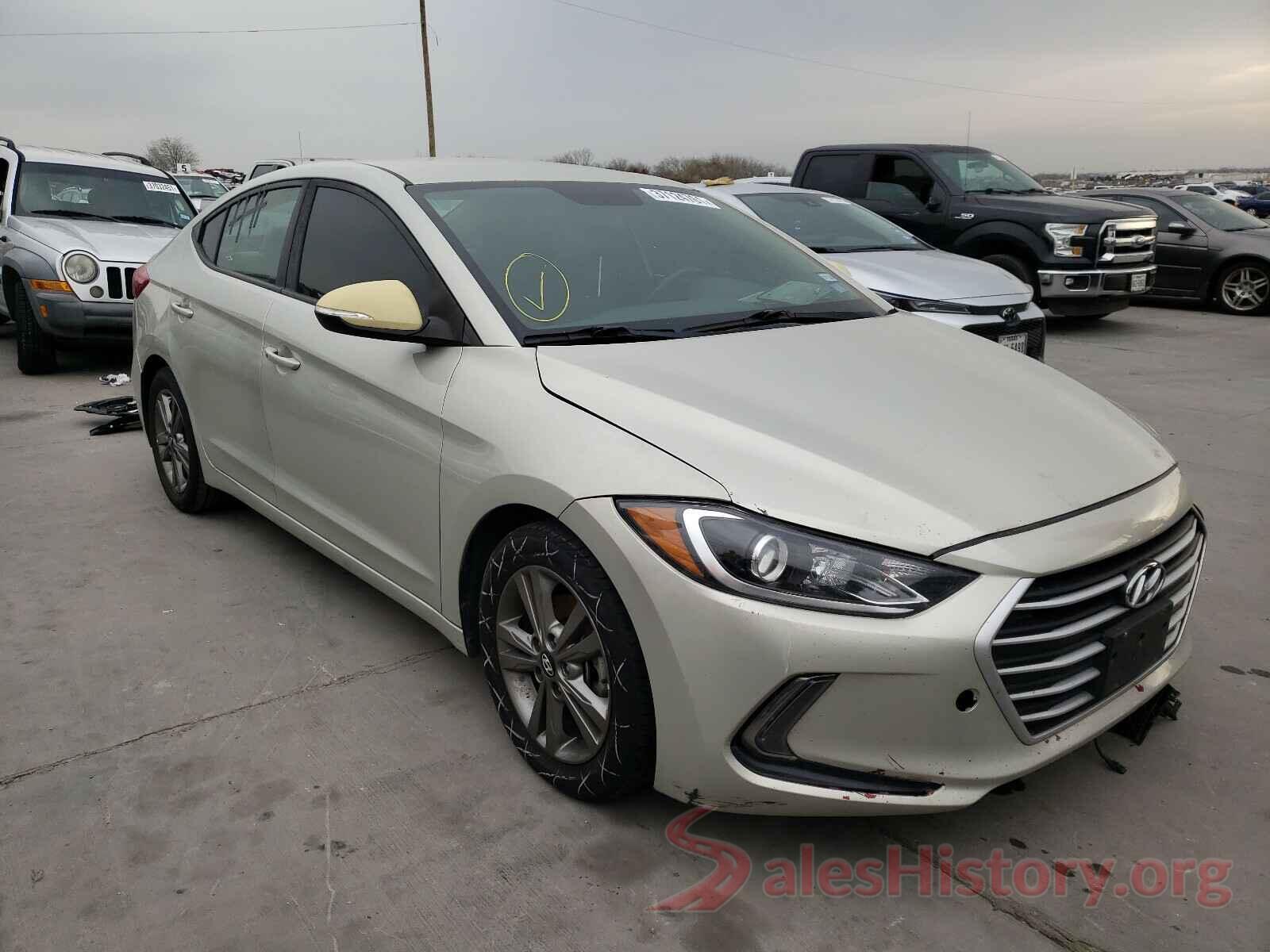 5NPD84LF1HH040233 2017 HYUNDAI ELANTRA