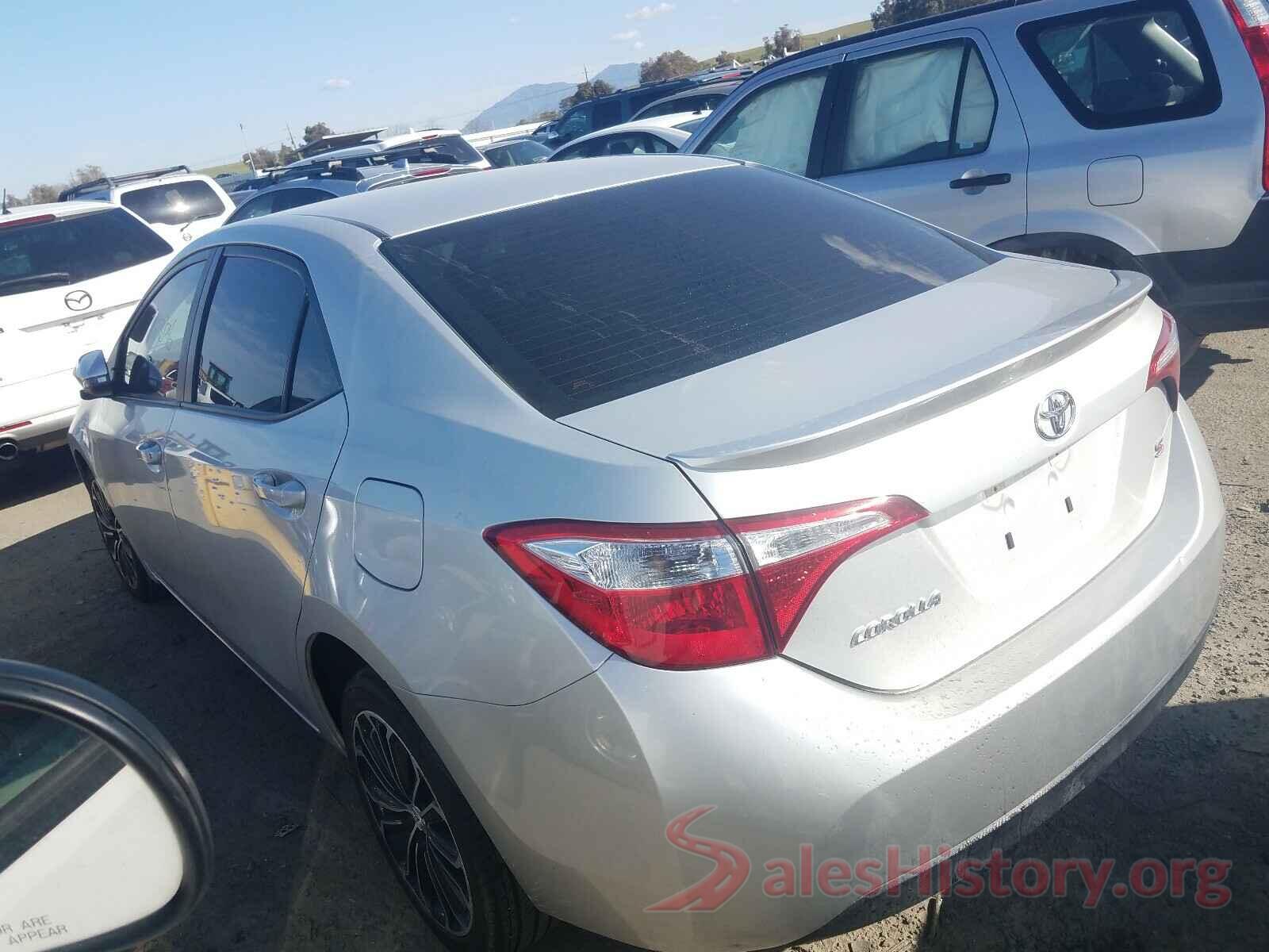 5YFBURHE8GP411227 2016 TOYOTA COROLLA