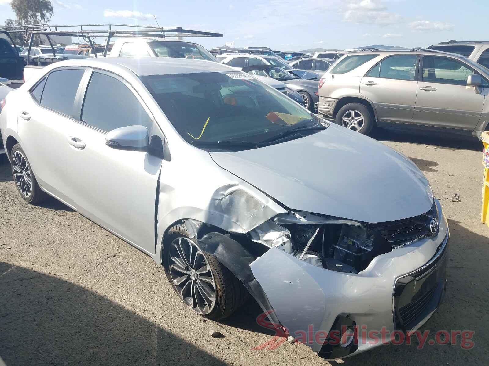 5YFBURHE8GP411227 2016 TOYOTA COROLLA