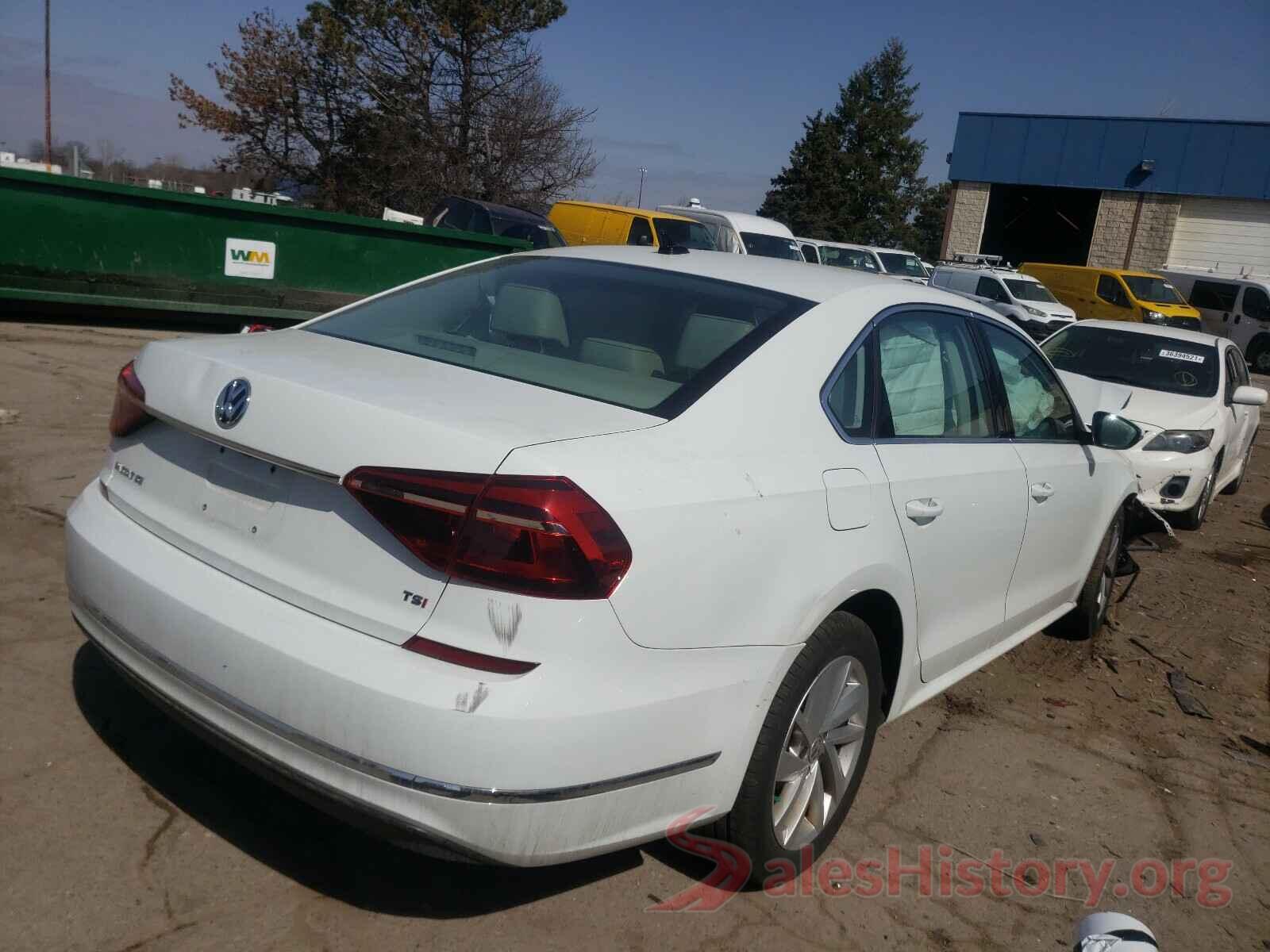 1VWBA7A32JC011490 2018 VOLKSWAGEN PASSAT