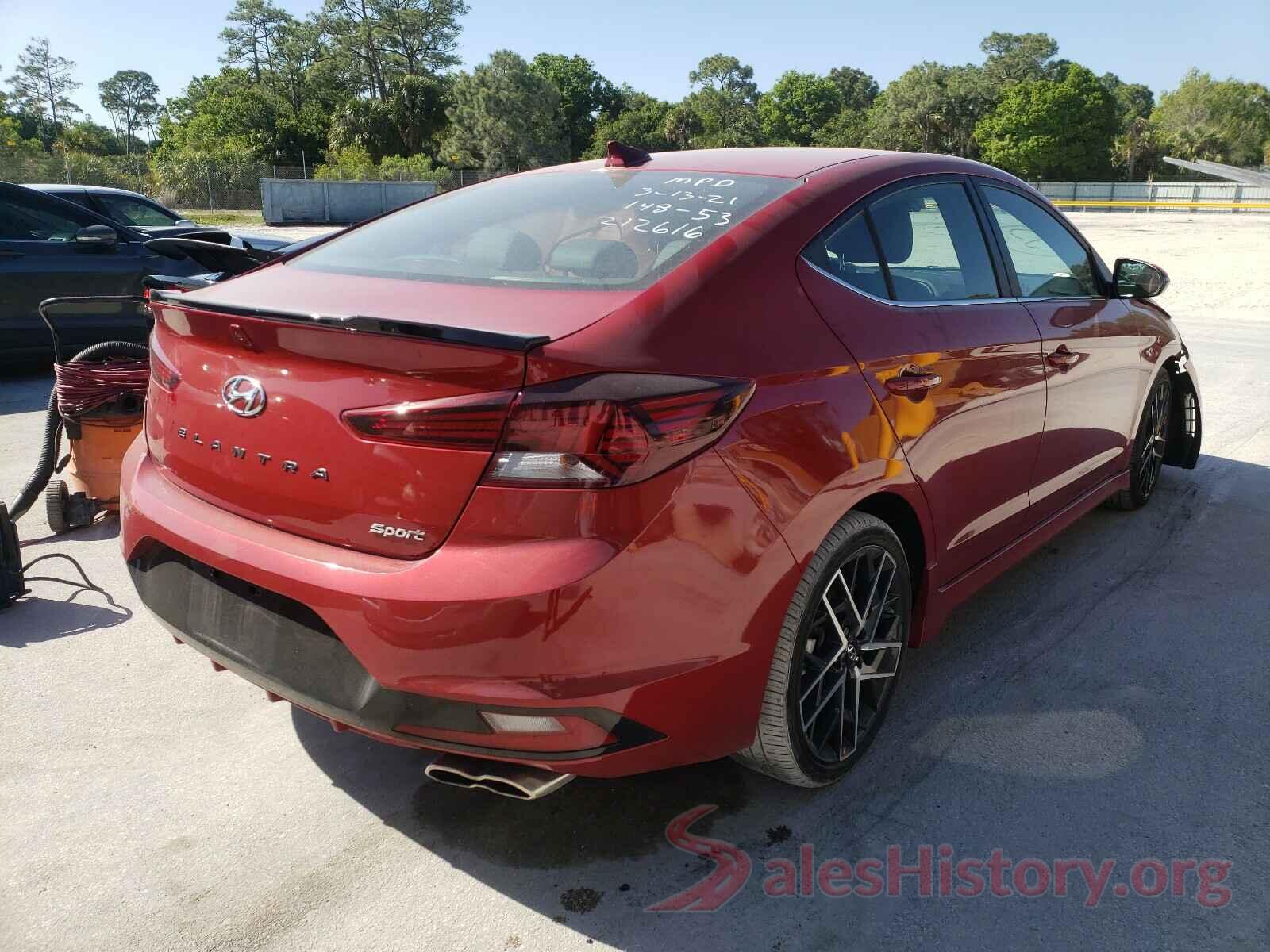 KMHD04LBXKU816579 2019 HYUNDAI ELANTRA