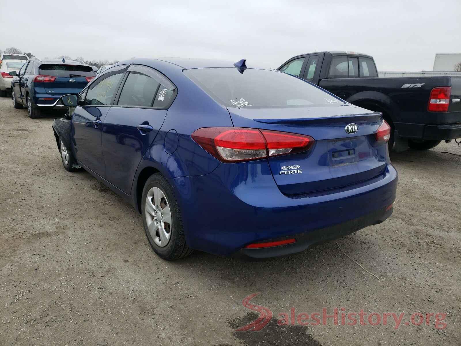 3KPFK4A7XJE167255 2018 KIA FORTE