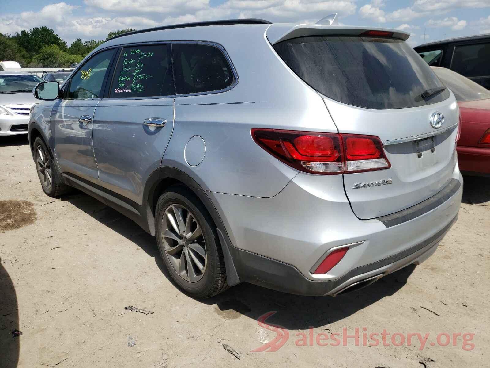 KM8SM4HF6HU250338 2017 HYUNDAI SANTA FE