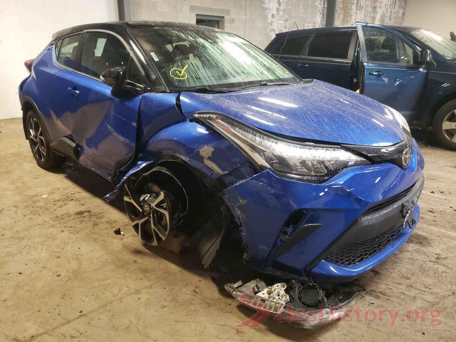 NMTKHMBX5LR107483 2020 TOYOTA C-HR