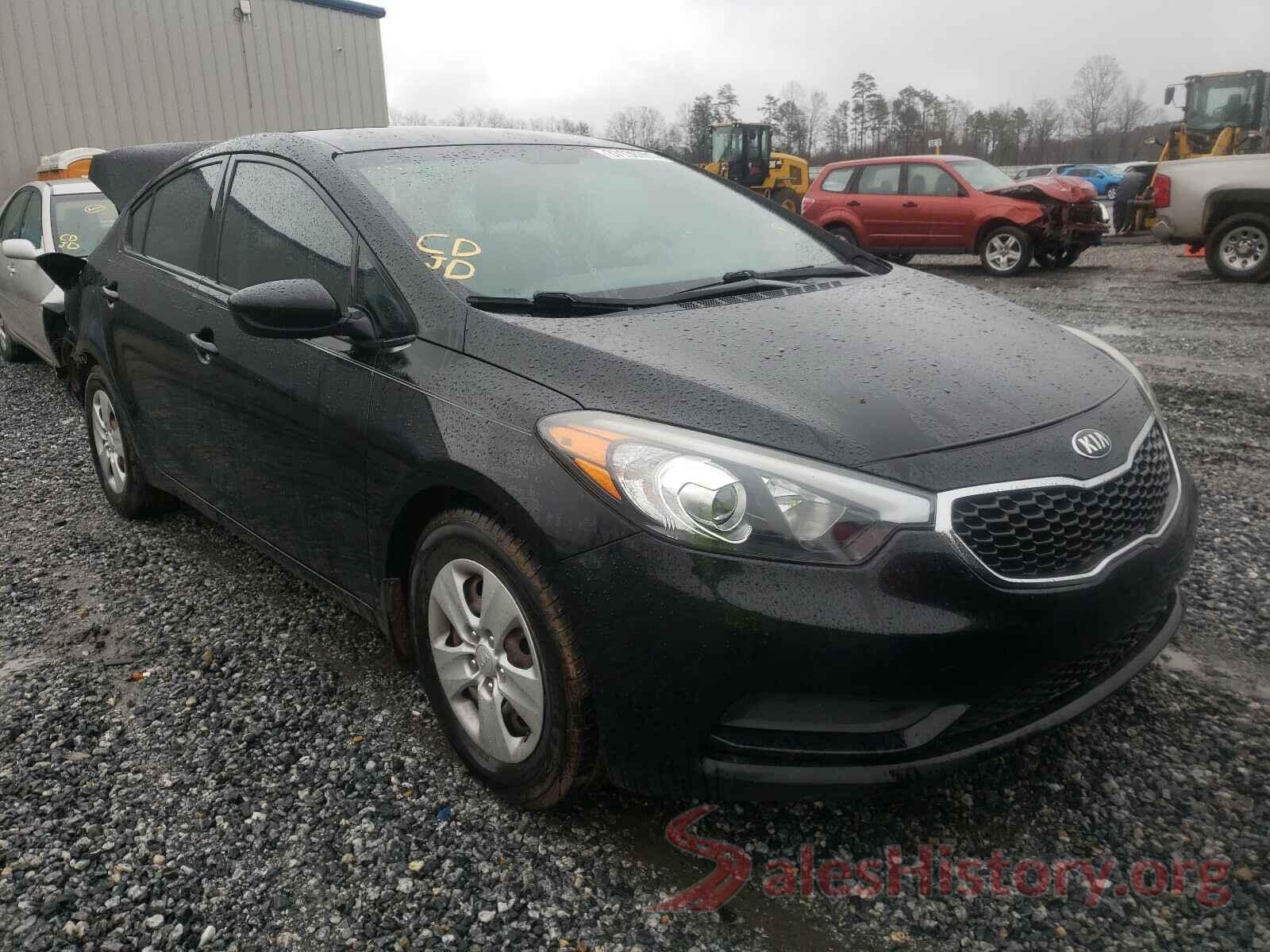 KNAFK4A63G5542590 2016 KIA FORTE