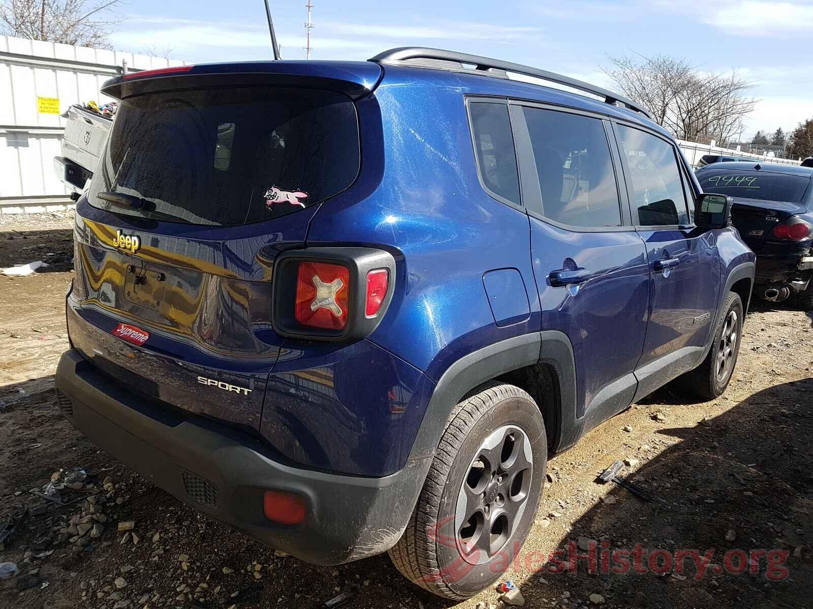 ZACCJAAT2GPD64711 2016 JEEP RENEGADE