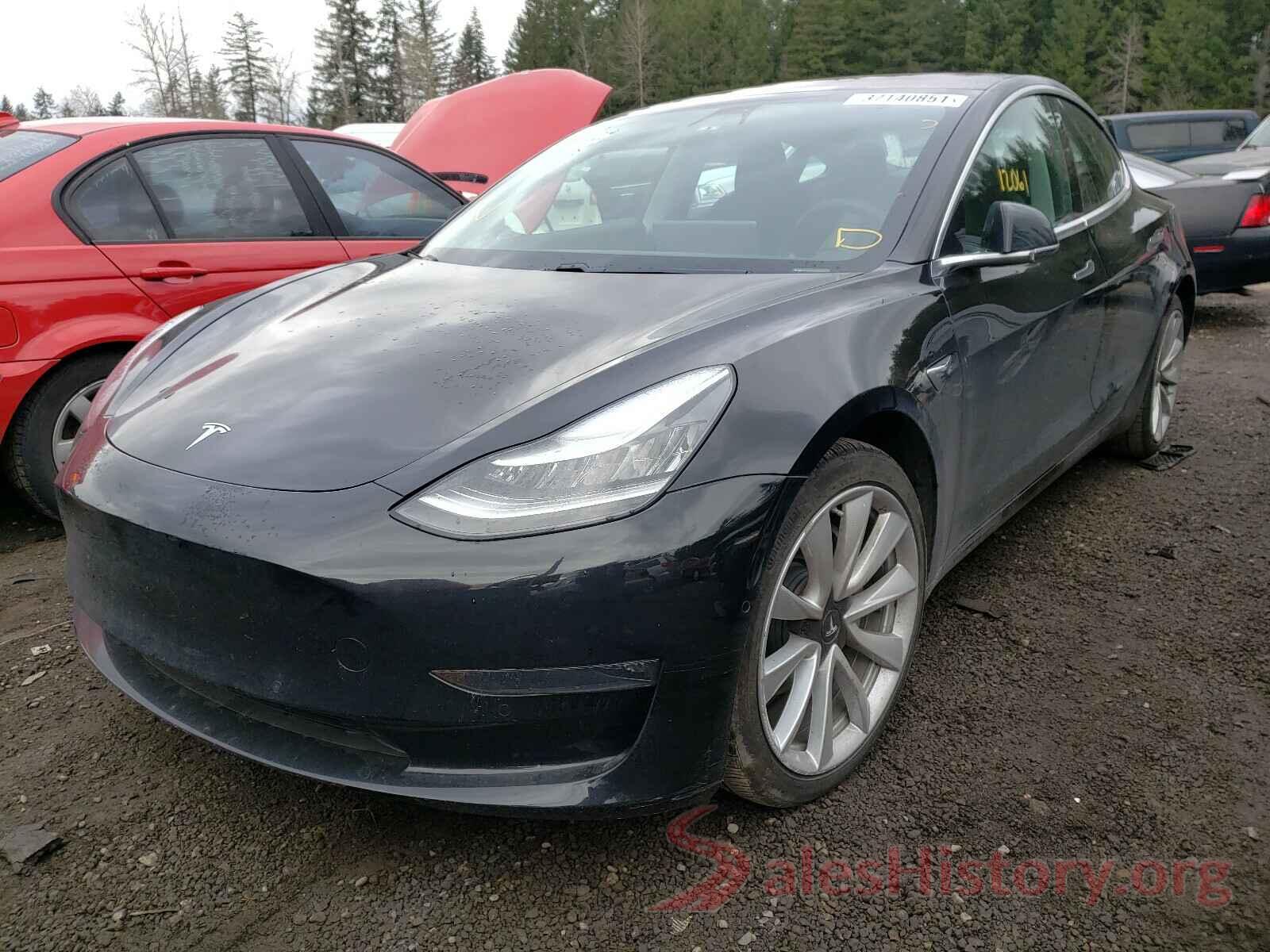 5YJ3E1EB4JF120921 2018 TESLA MODEL 3